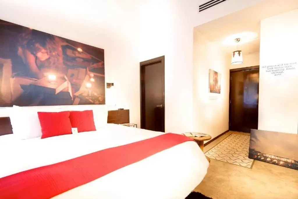 Bed in Tantalo Hotel - Kitchen - Roofbar Bed in Tantalo Hotel - Kitchen - Roofbar