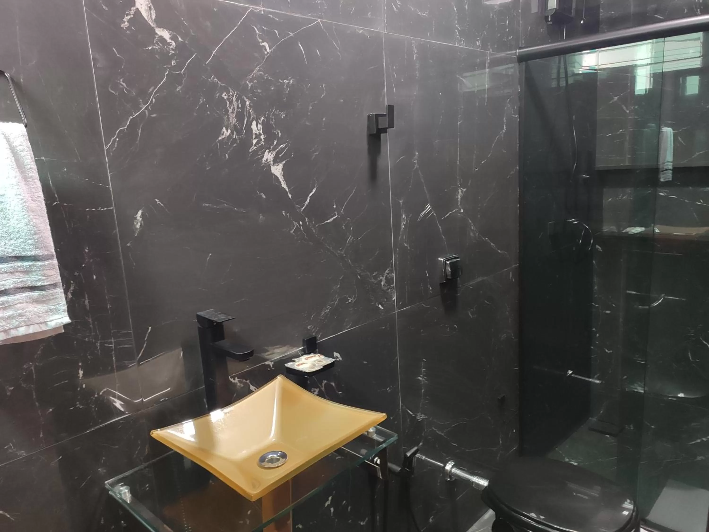 Bathroom in Santa Cecília Pousada