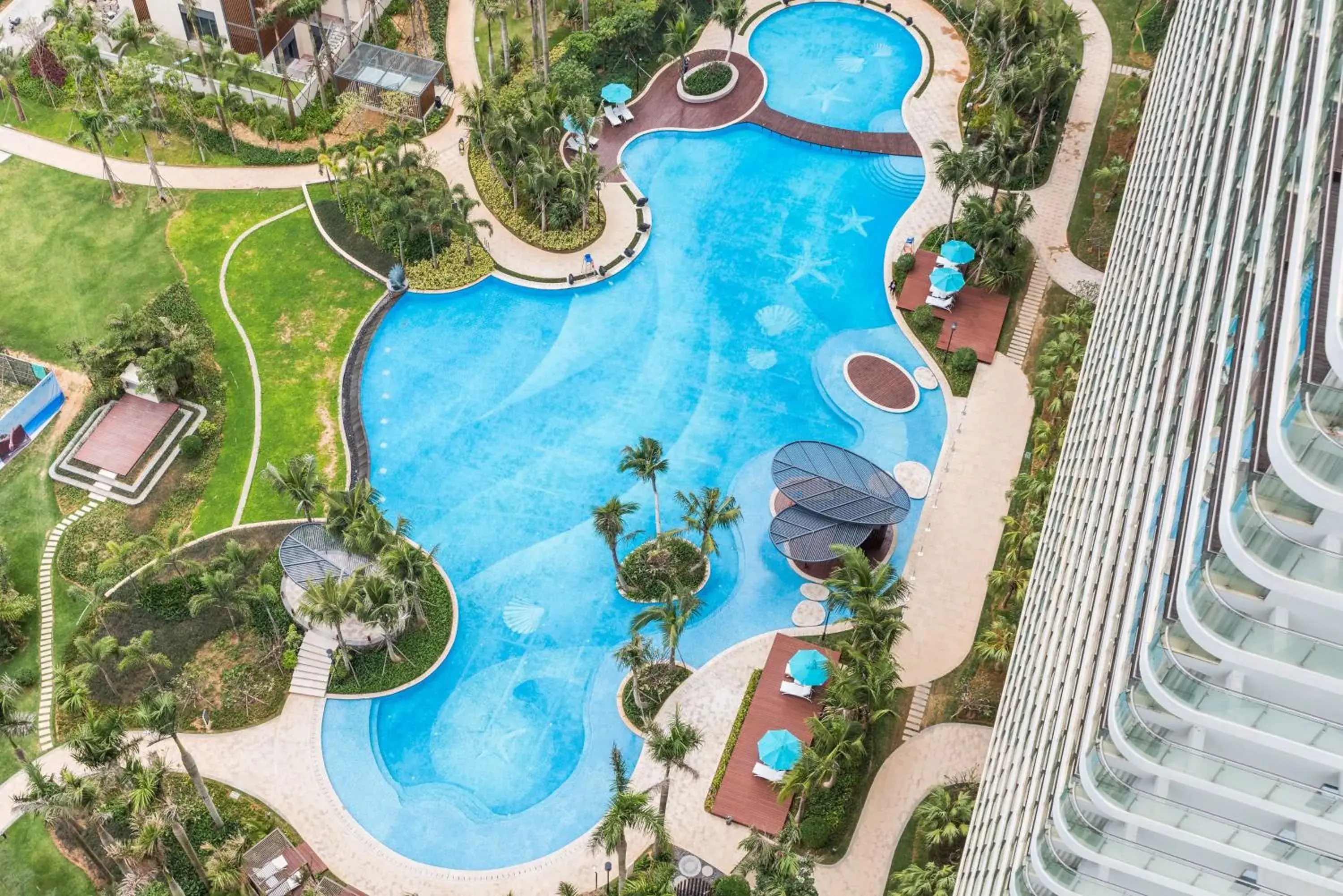 Swimming pool, Pool View in Neal Yat Seaview Apartment Haitang Bay Sanya