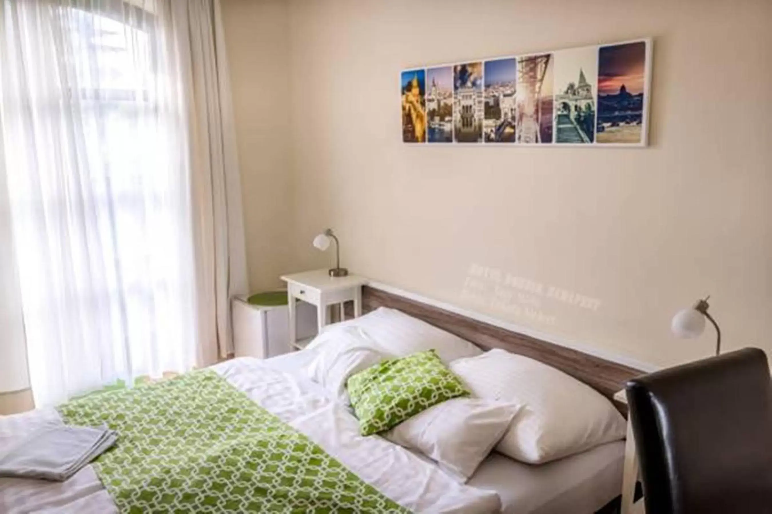 Bedroom, Bed in Hotel Bobbio