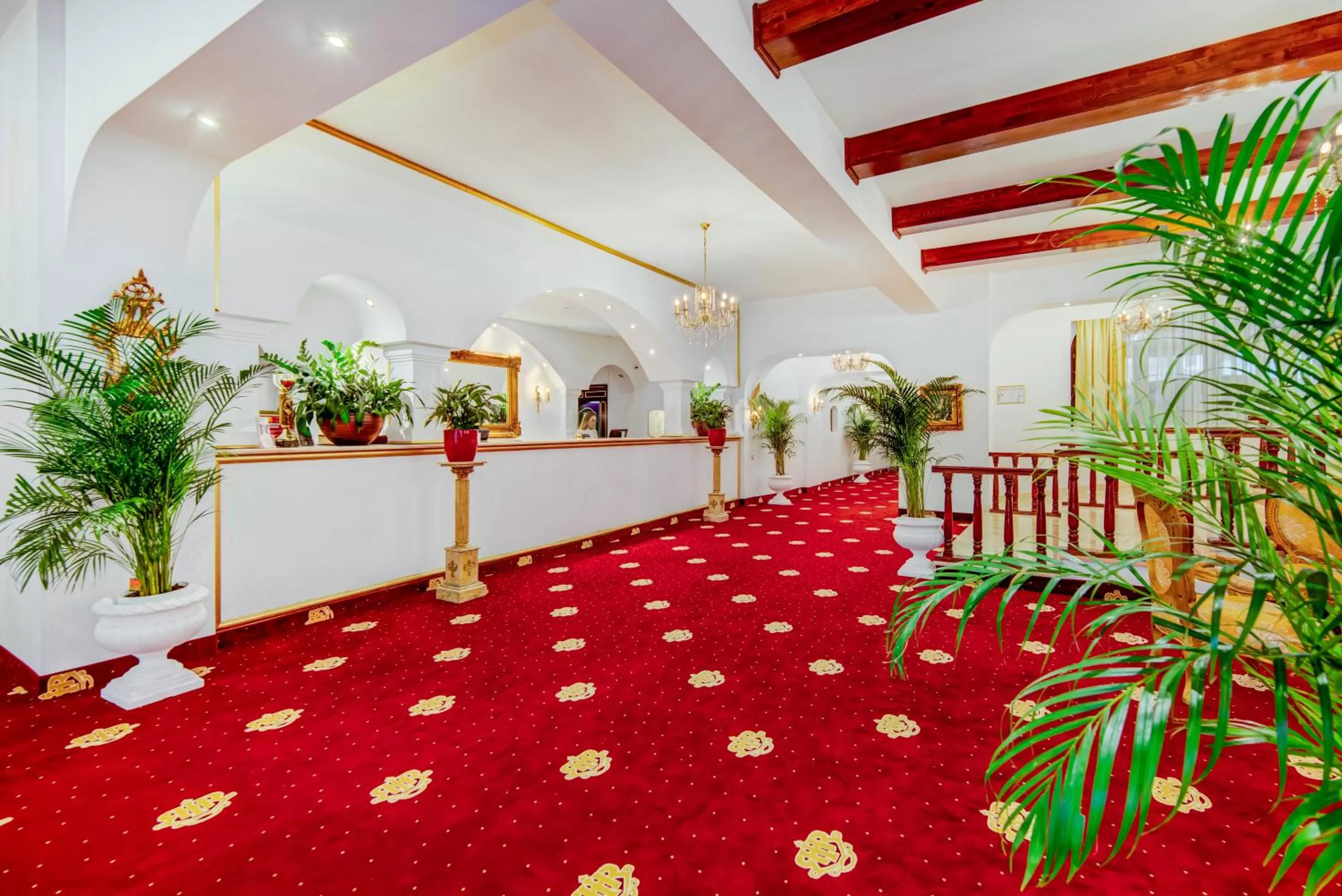 Lobby or reception in Aurelius Imparatul Romanilor Hotel & SPA