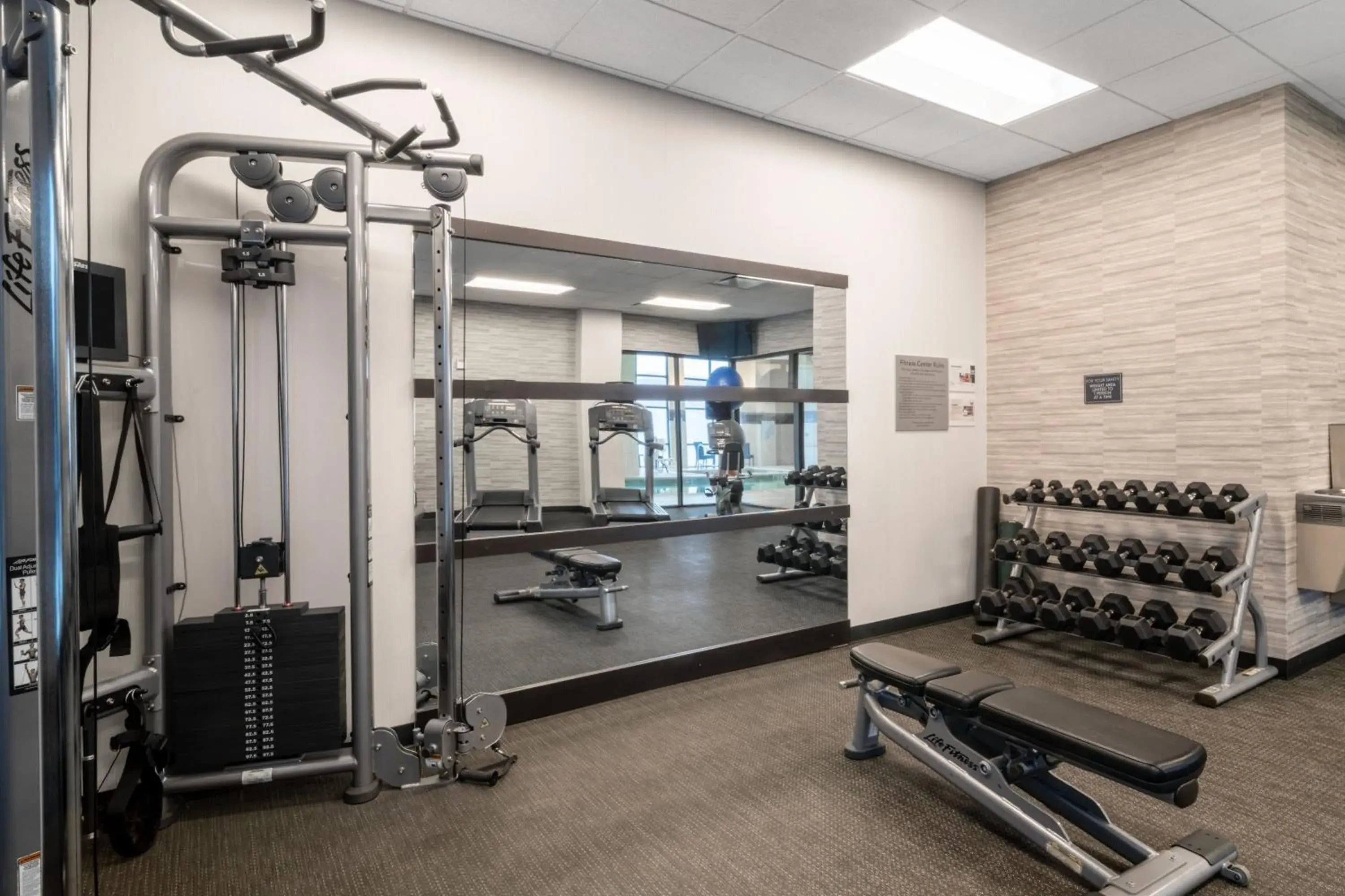 Fitness centre/facilities, Fitness Center/Facilities in Courtyard by Marriott Salt Lake City Downtown