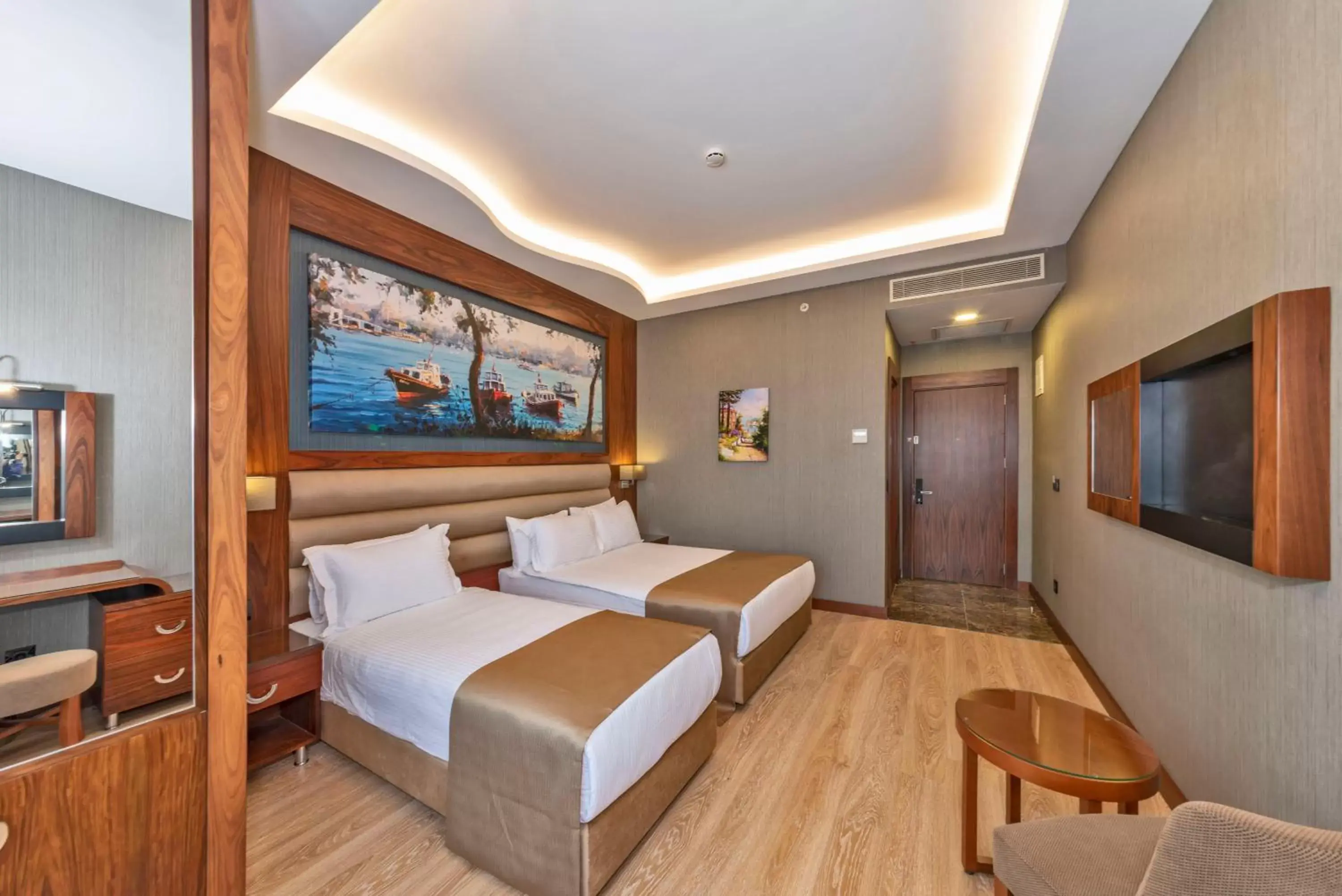Bed in Piya Sport Hotel