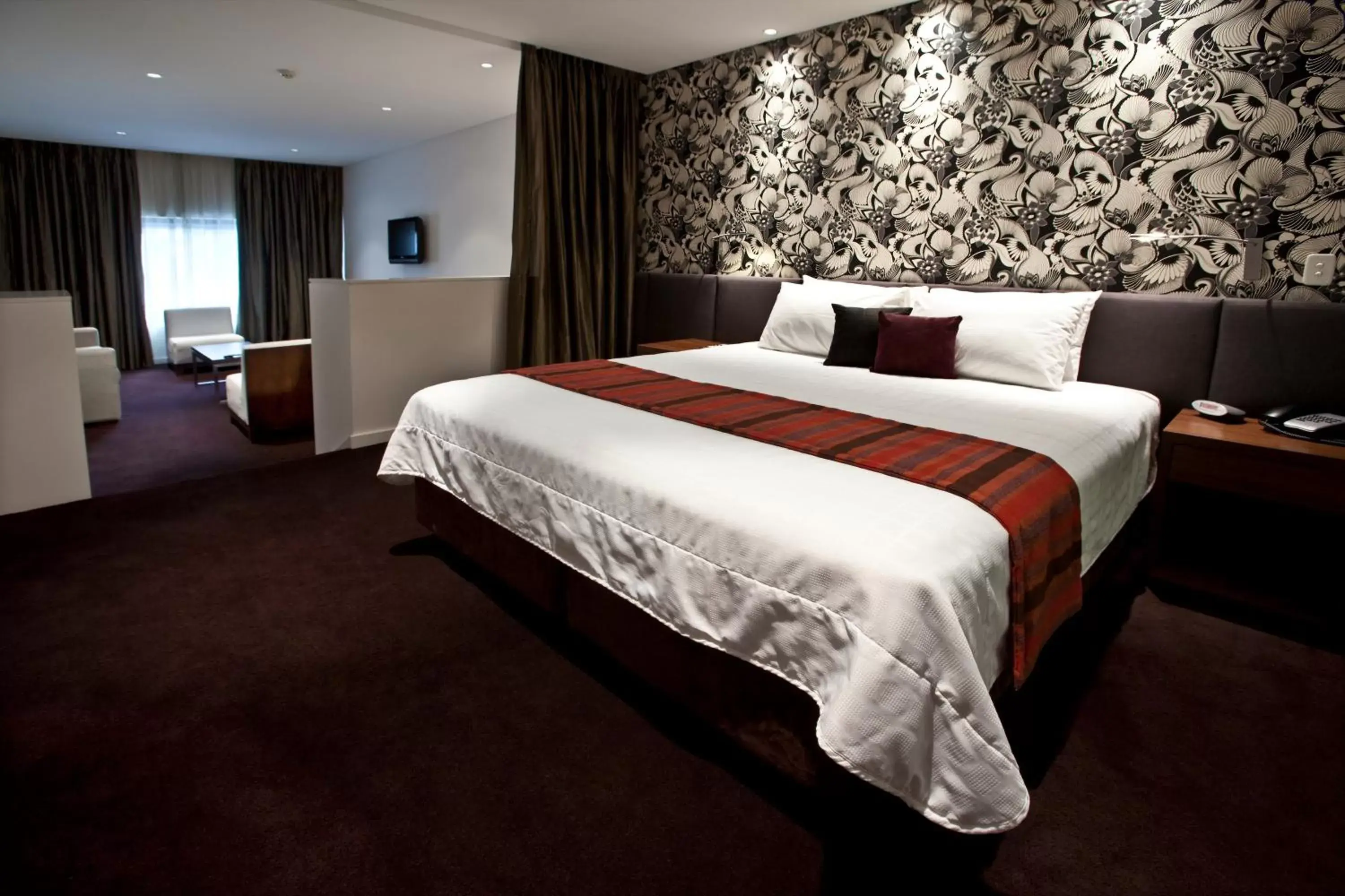 Bedroom, Bed in The Gateway Inn, Newcastle