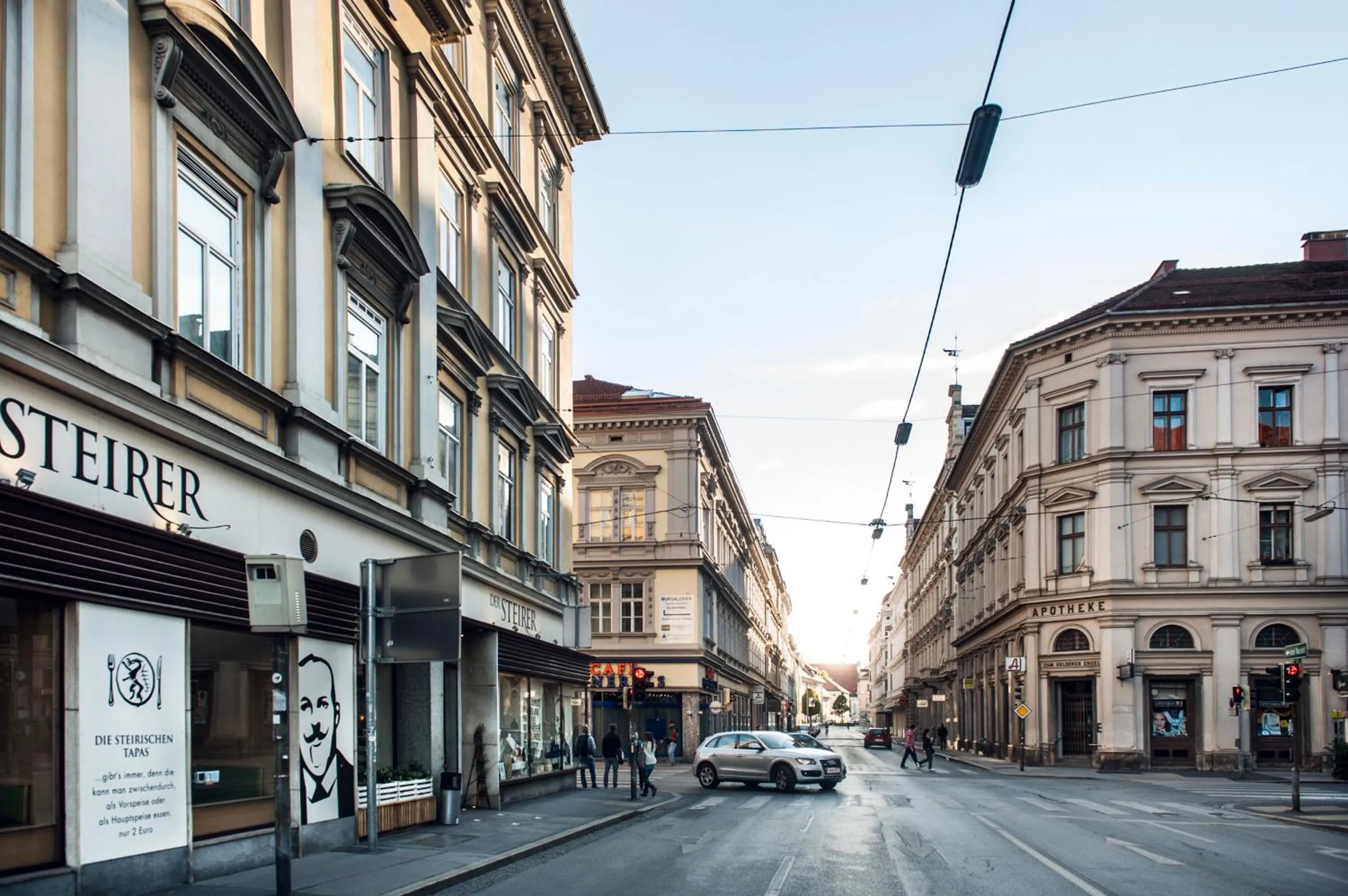 Restaurant/places to eat in Hotel Weitzer Graz - Centre of Graz