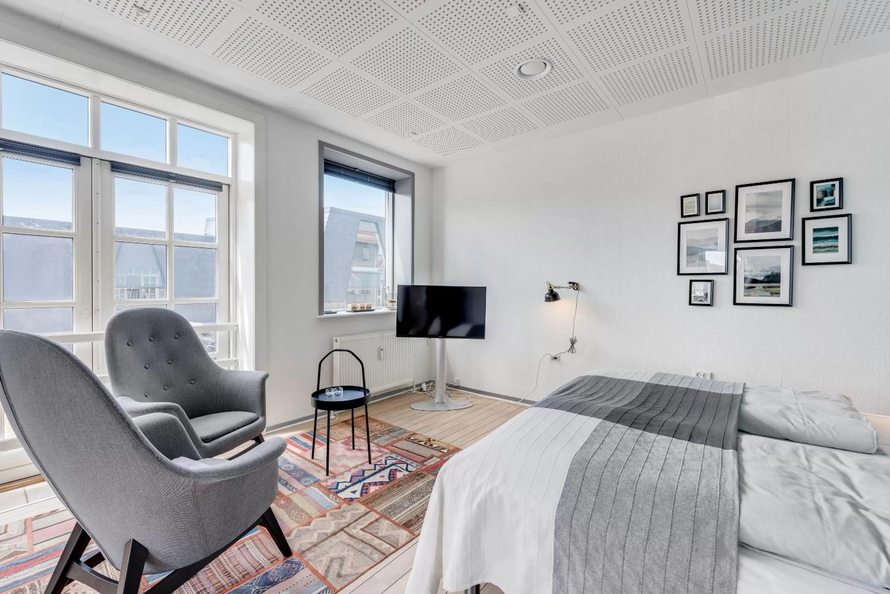 Bed in Hvide Sande Hotel