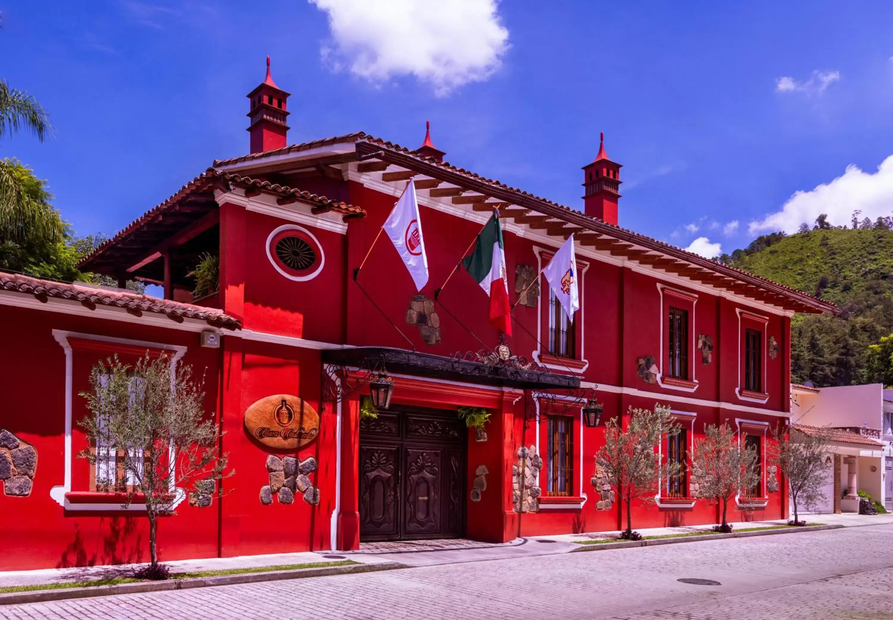 Property Building in Hotel Boutique Casa Colorada