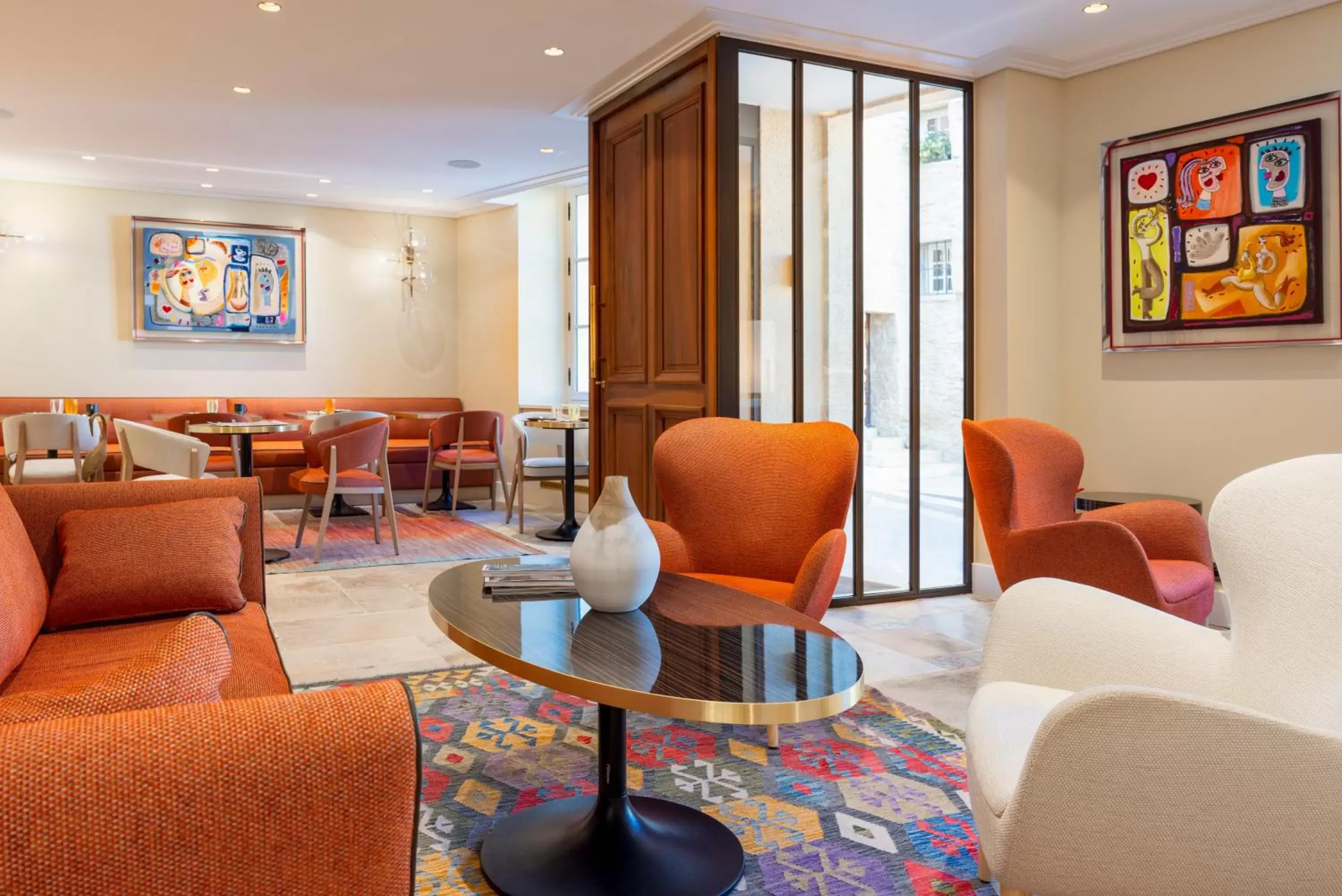 Lobby or reception, Seating Area in Hotel La Mère Germaine
