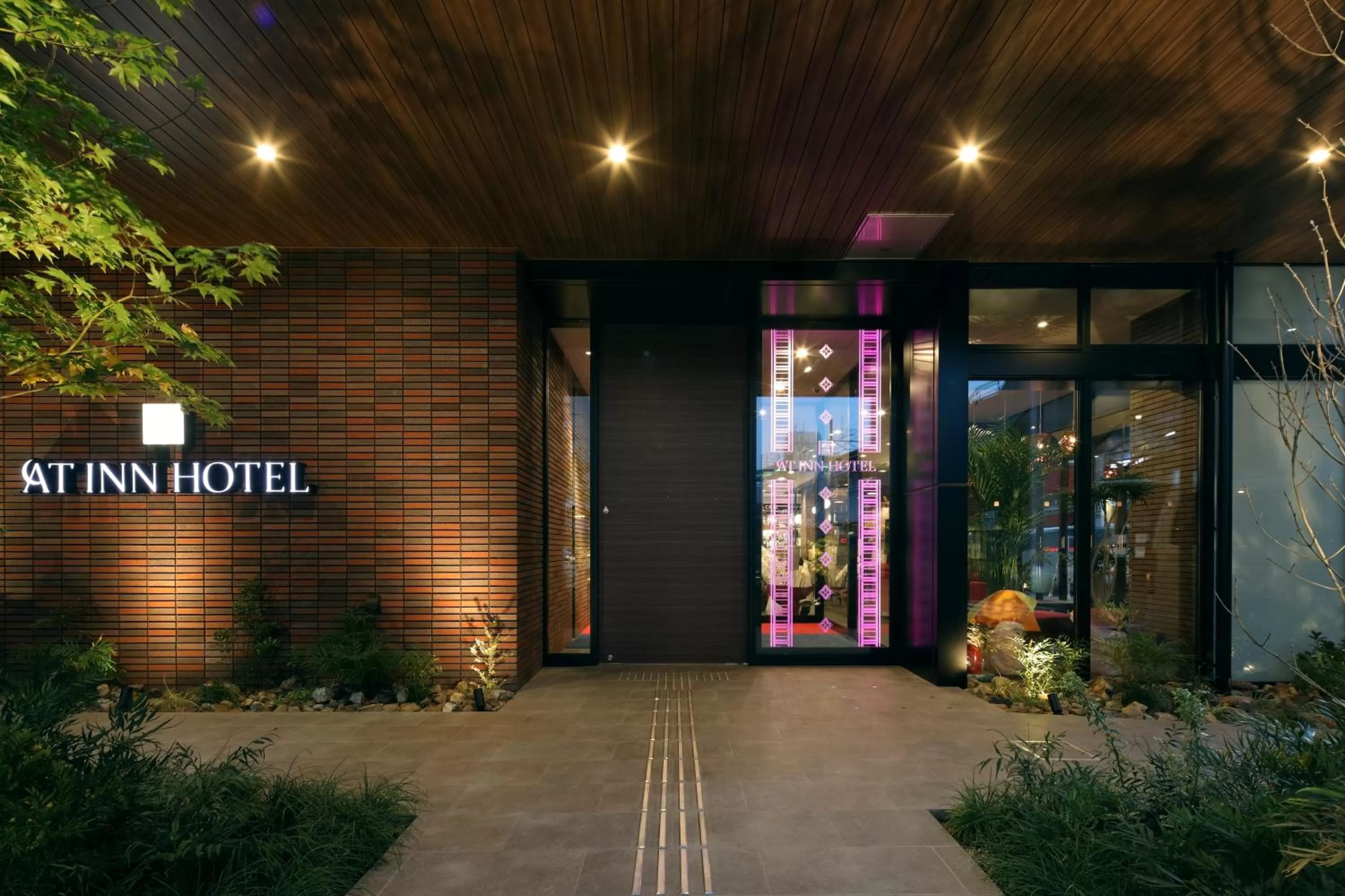 Facade/entrance in At Inn Hotel Toyotashi Eki