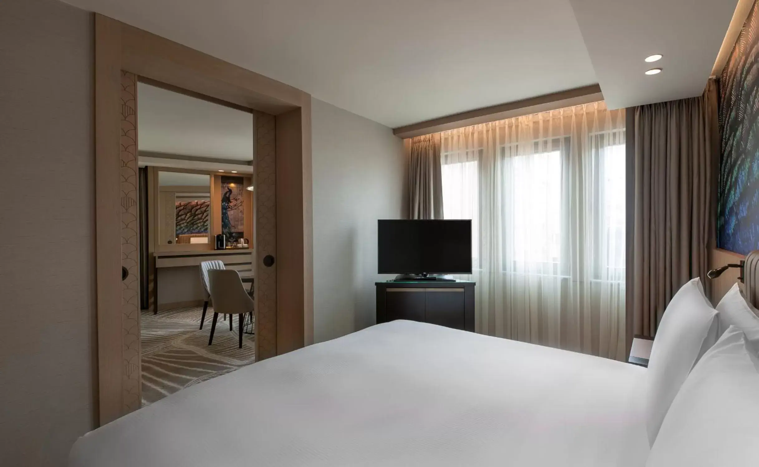 Photo of the whole room, TV/Entertainment Center in DoubleTree by Hilton Istanbul - Sirkeci