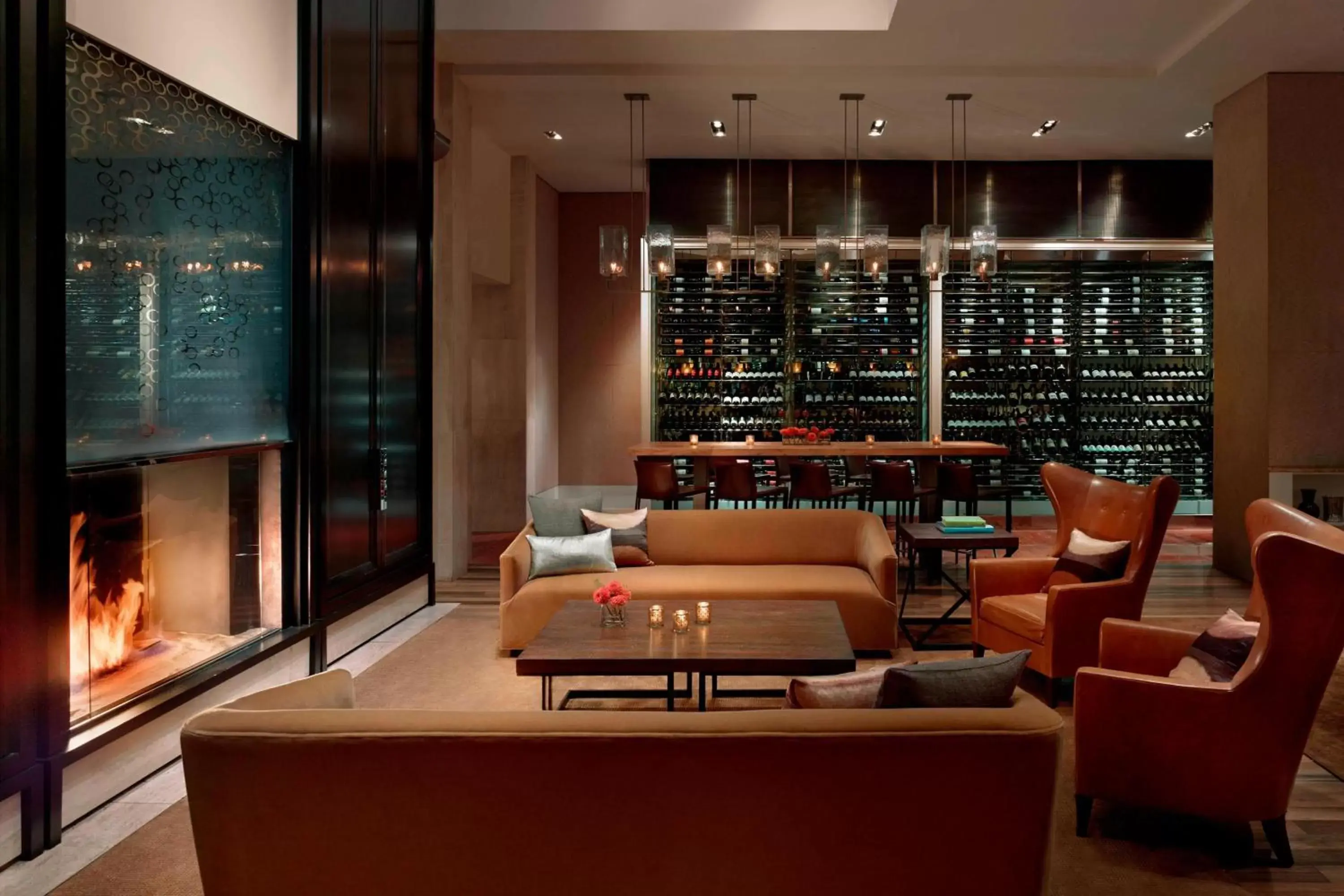 Lounge or bar in JW Marriott Essex House New York