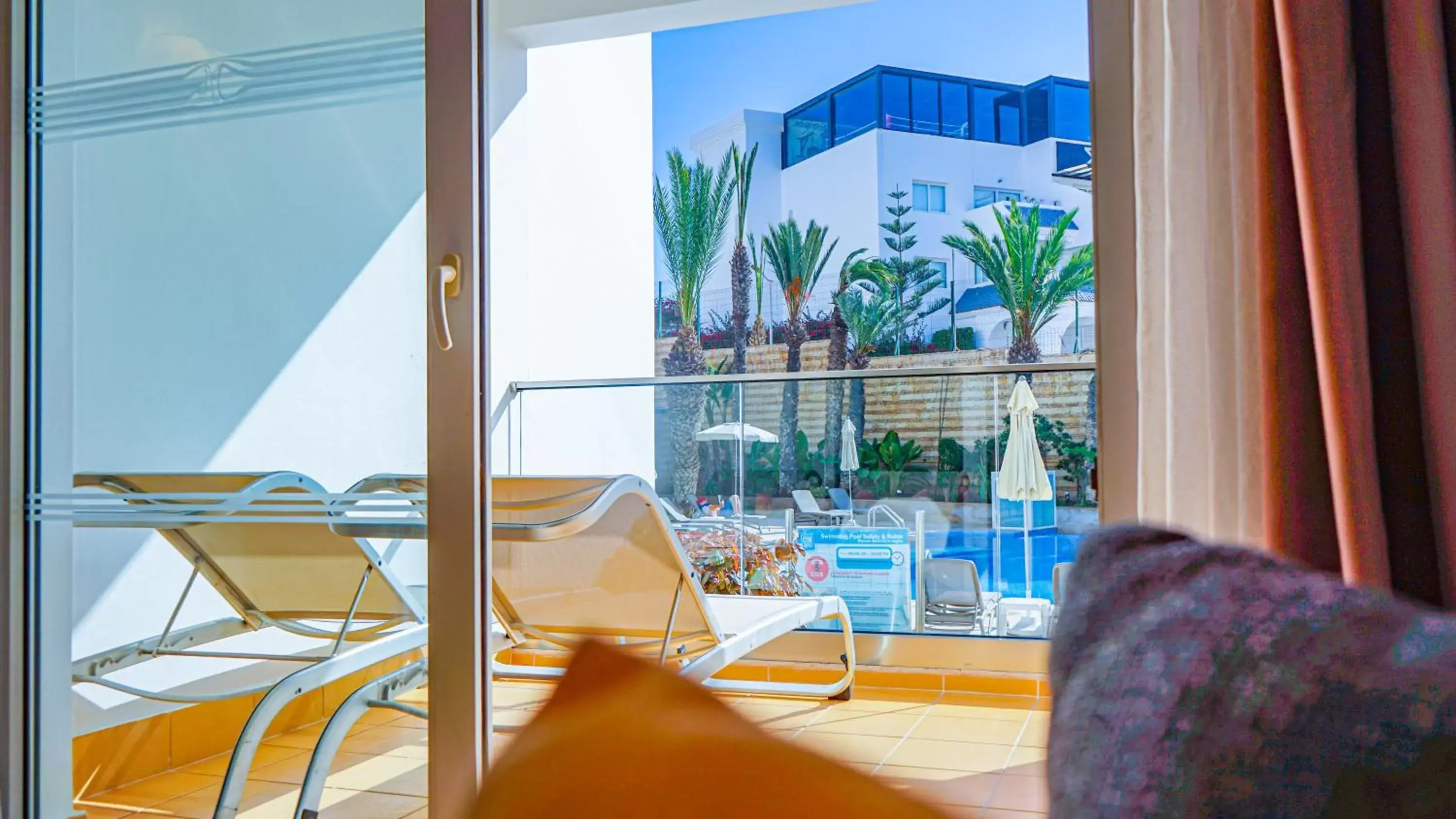 sunbed in Hotel Timoulay and Spa Agadir