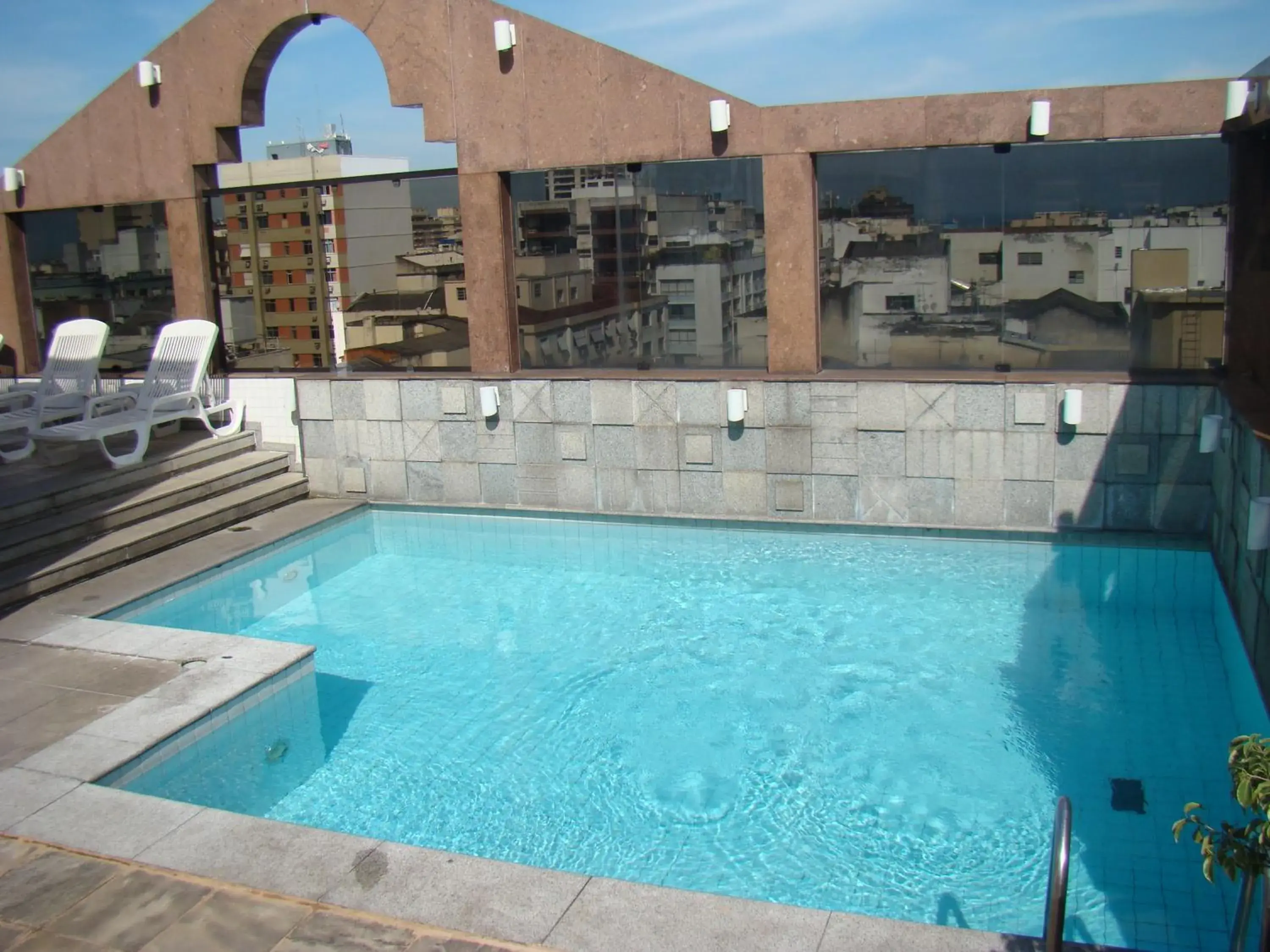Swimming Pool in South American Copacabana Hotel