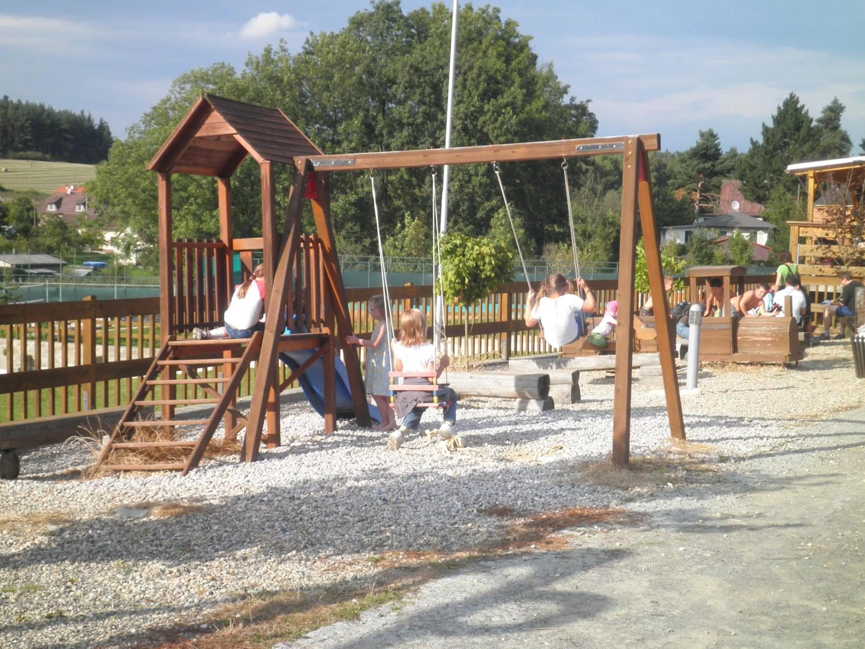 Children play ground in Sport-hotel Šibeniční vrch