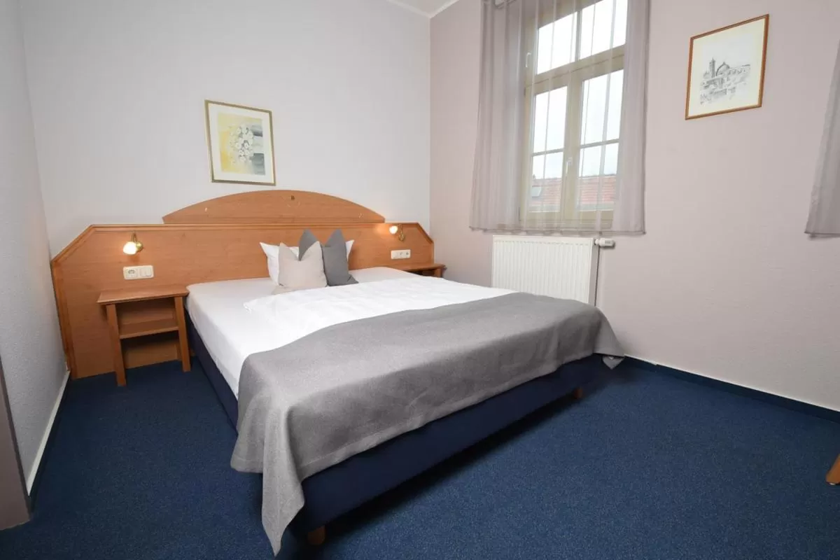 Bed in Hotel Anna Amalia