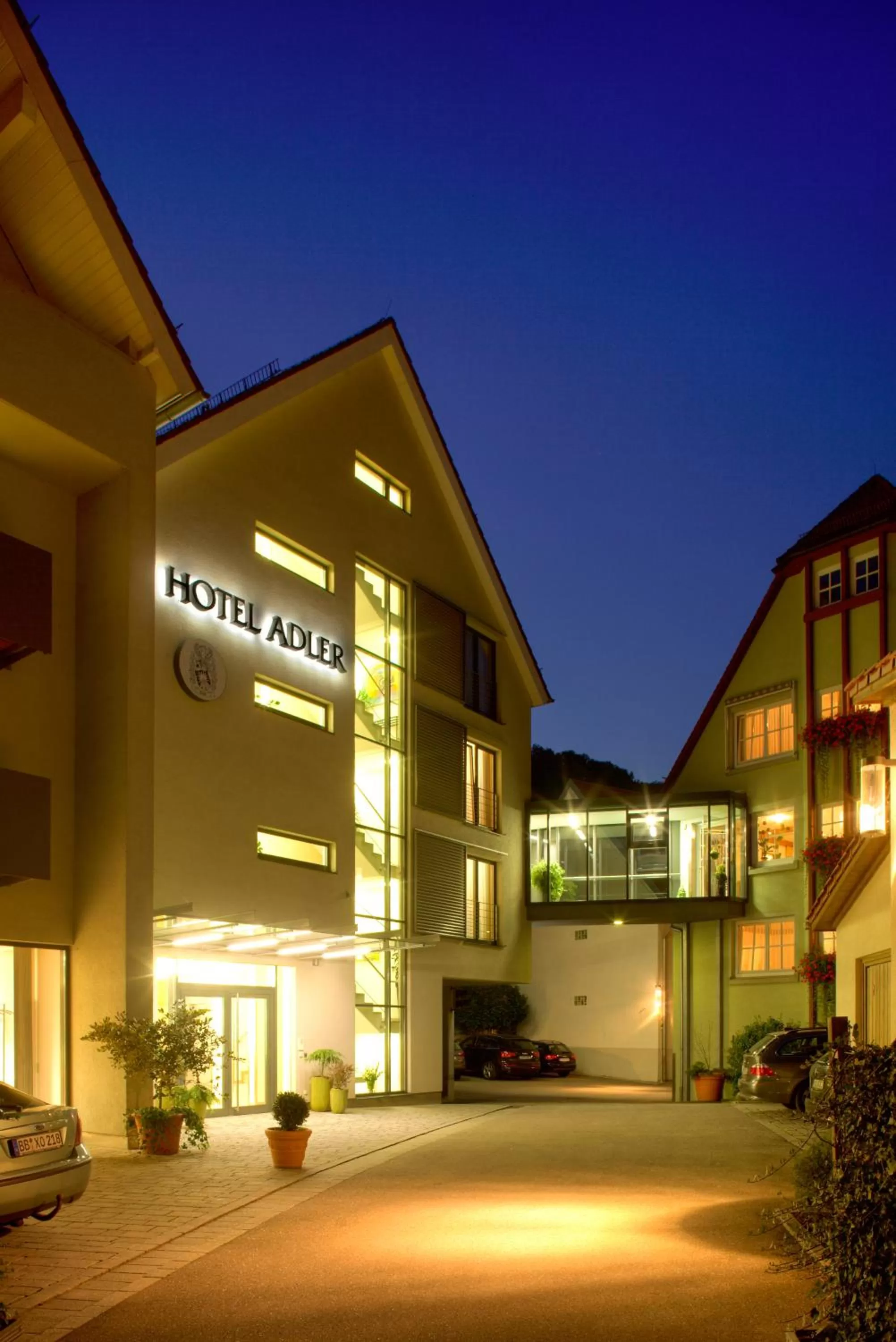 Property building in Hotel Adler