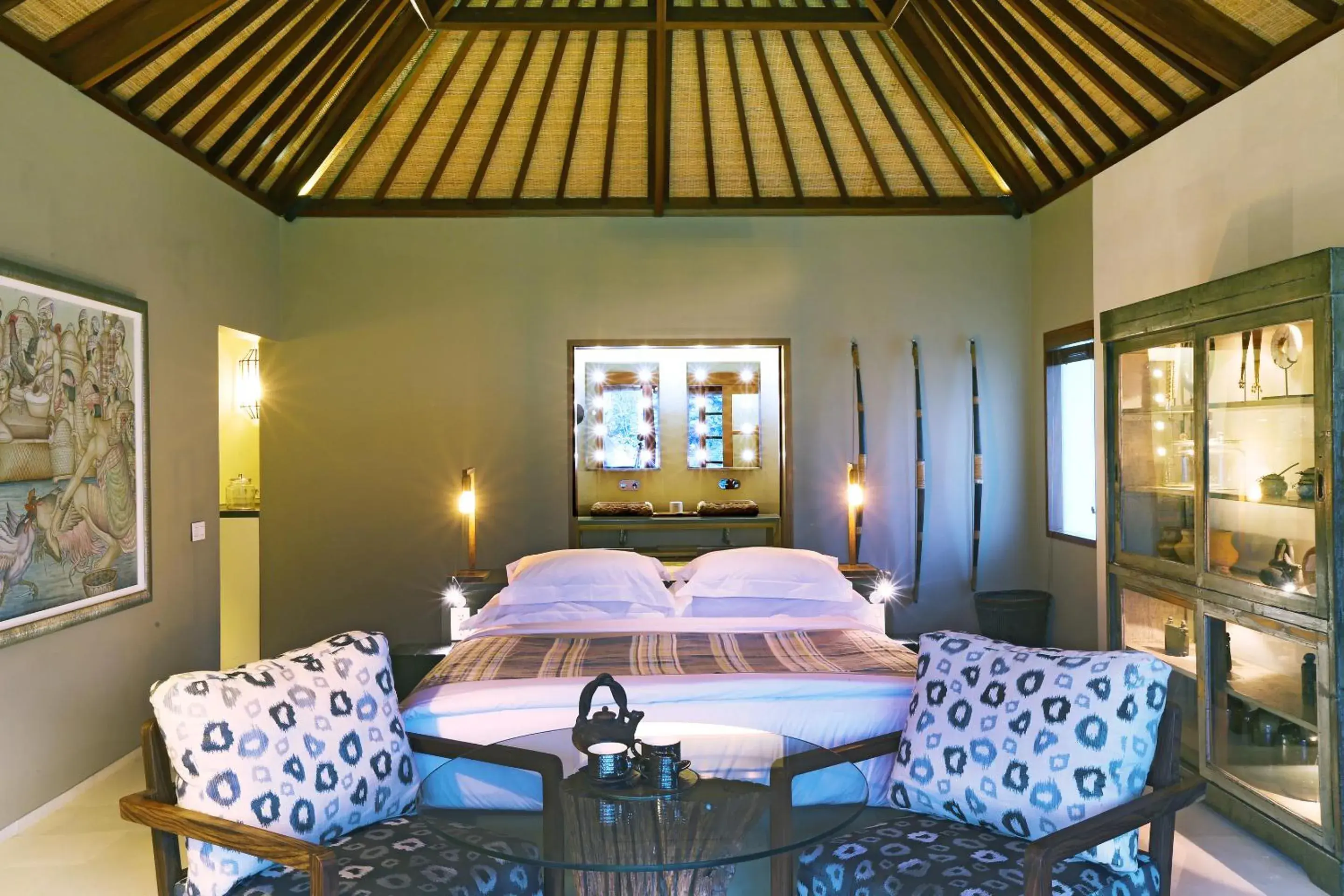 Communal lounge/ TV room in The Purist Villas & Spa Ubud