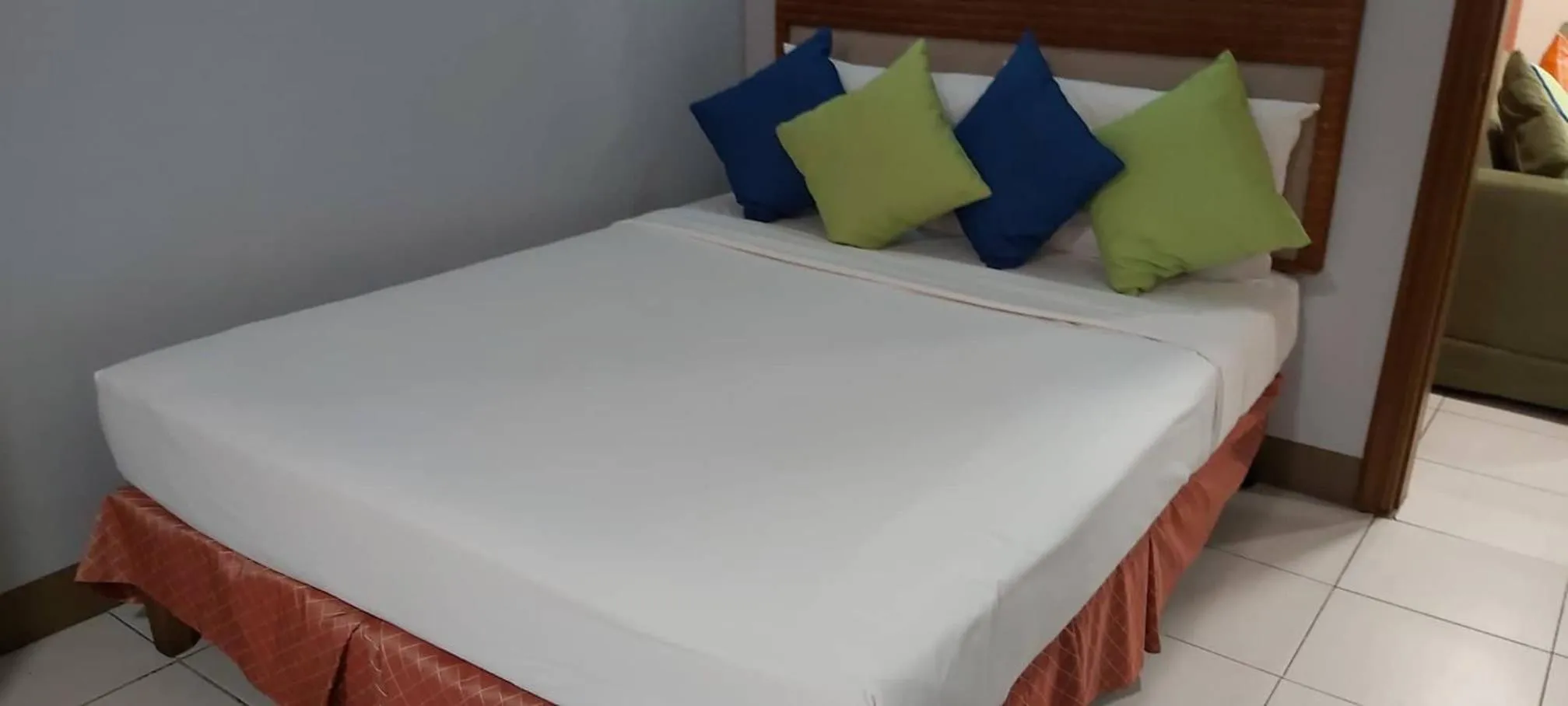 Bed in The Golden Pine Hotel