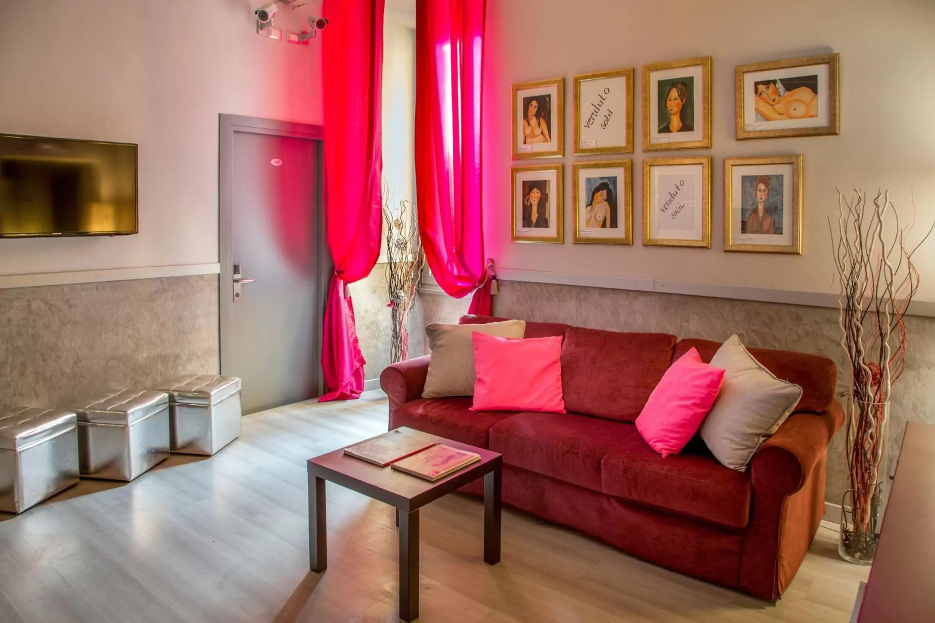 Living room, Lounge/Bar in Domus Liberius - Rome