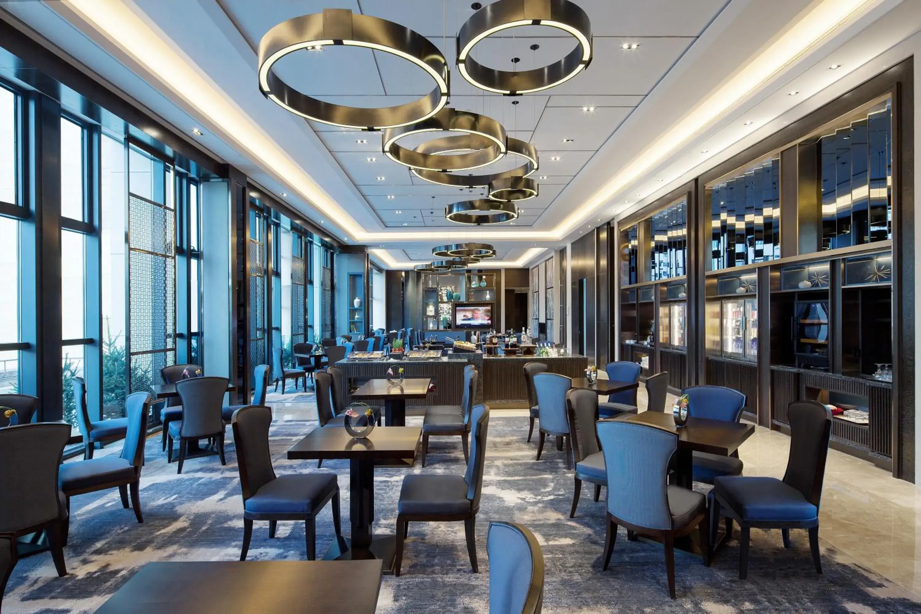 Lounge or bar, Restaurant/Places to Eat in China World Hotel, Beijing