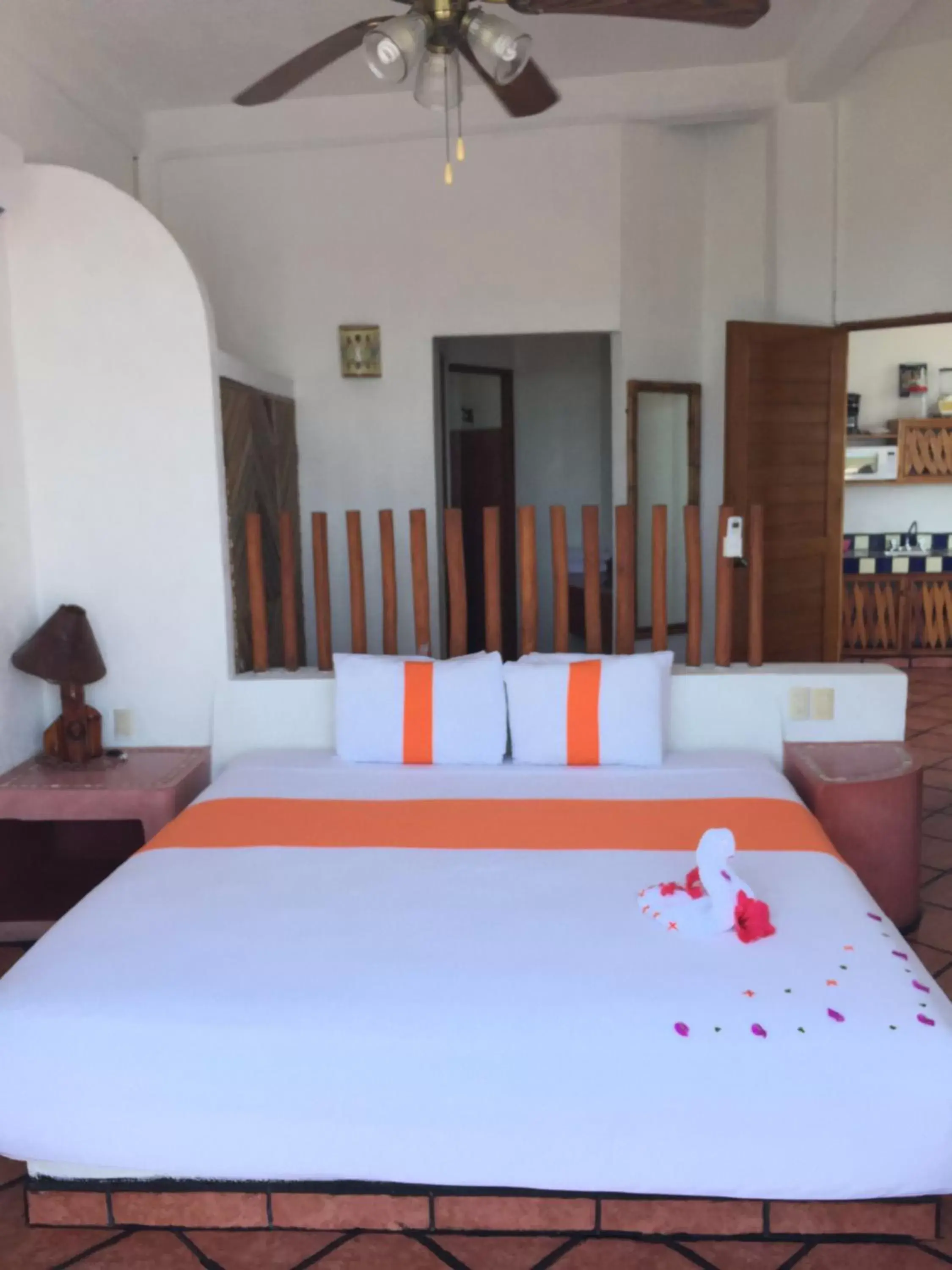 Bedroom, Bed in Villas El Morro