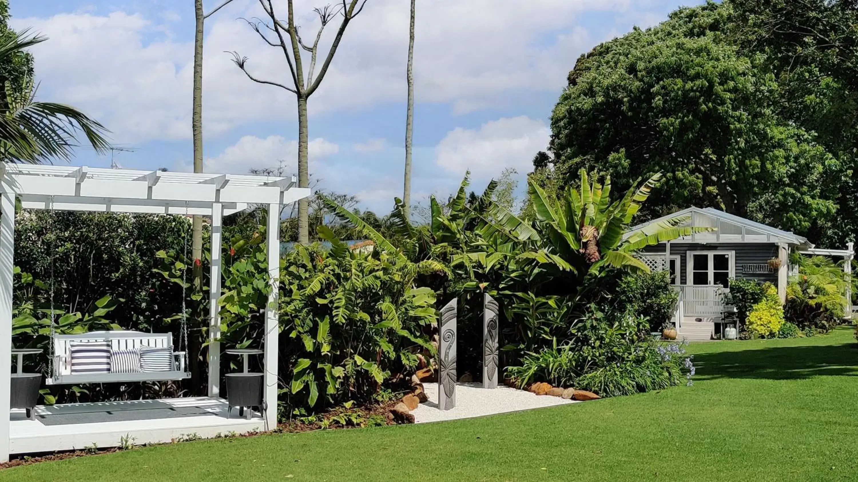 Garden view, Garden in Moon Gate Villa