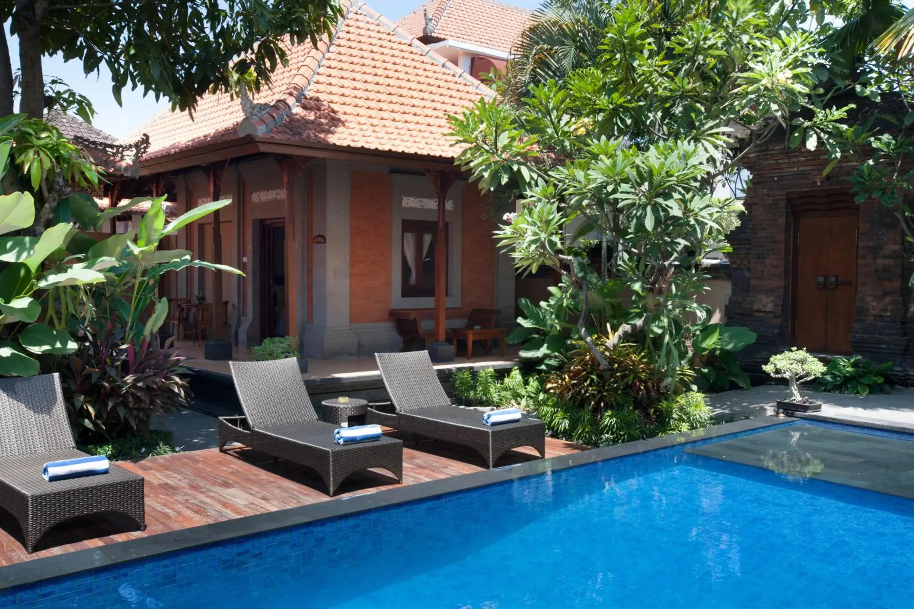 Garden view, Swimming Pool in Nesa Sanur Bali