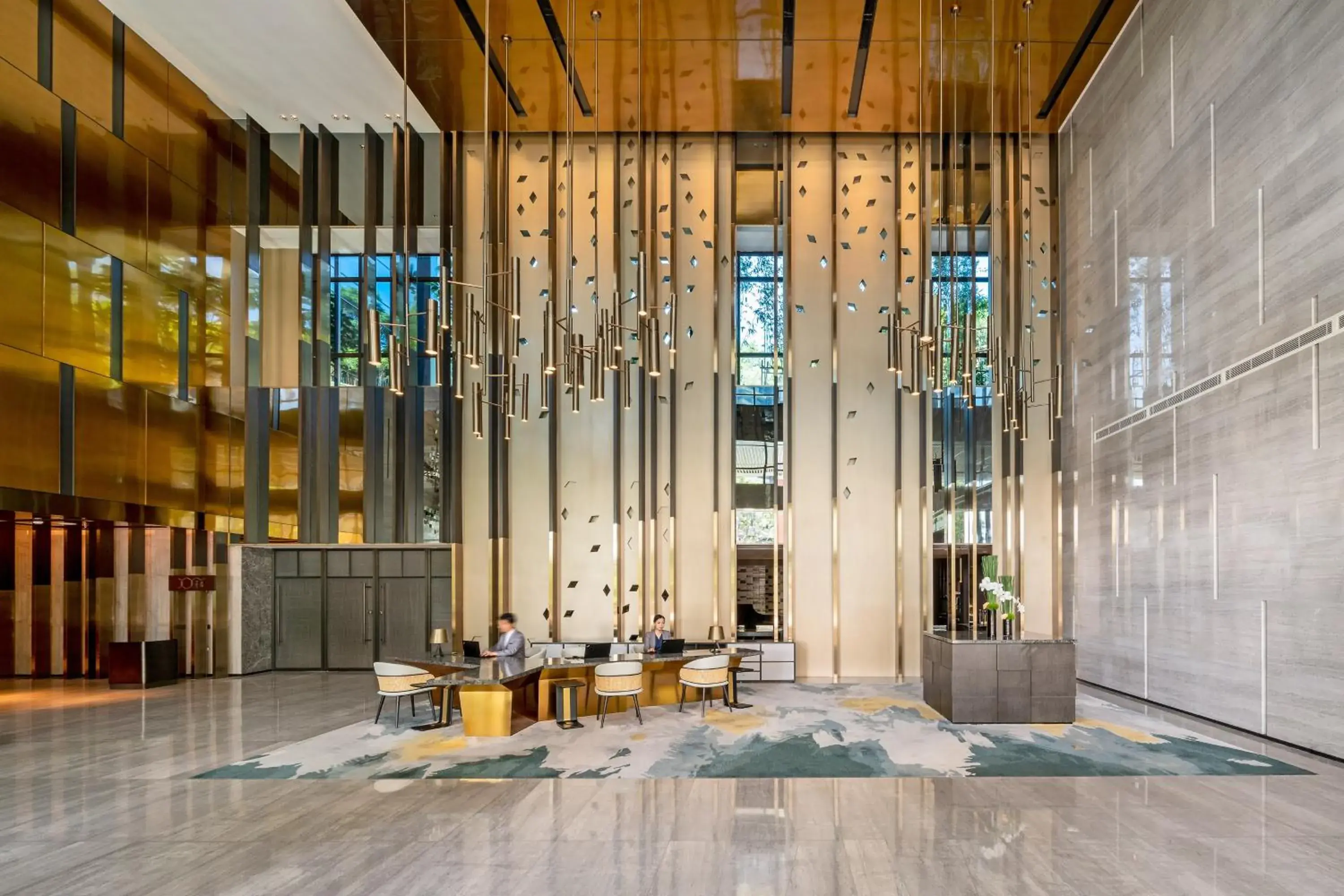 Lobby or reception in The G Shenzhen, A Tribute Portfolio Hotel