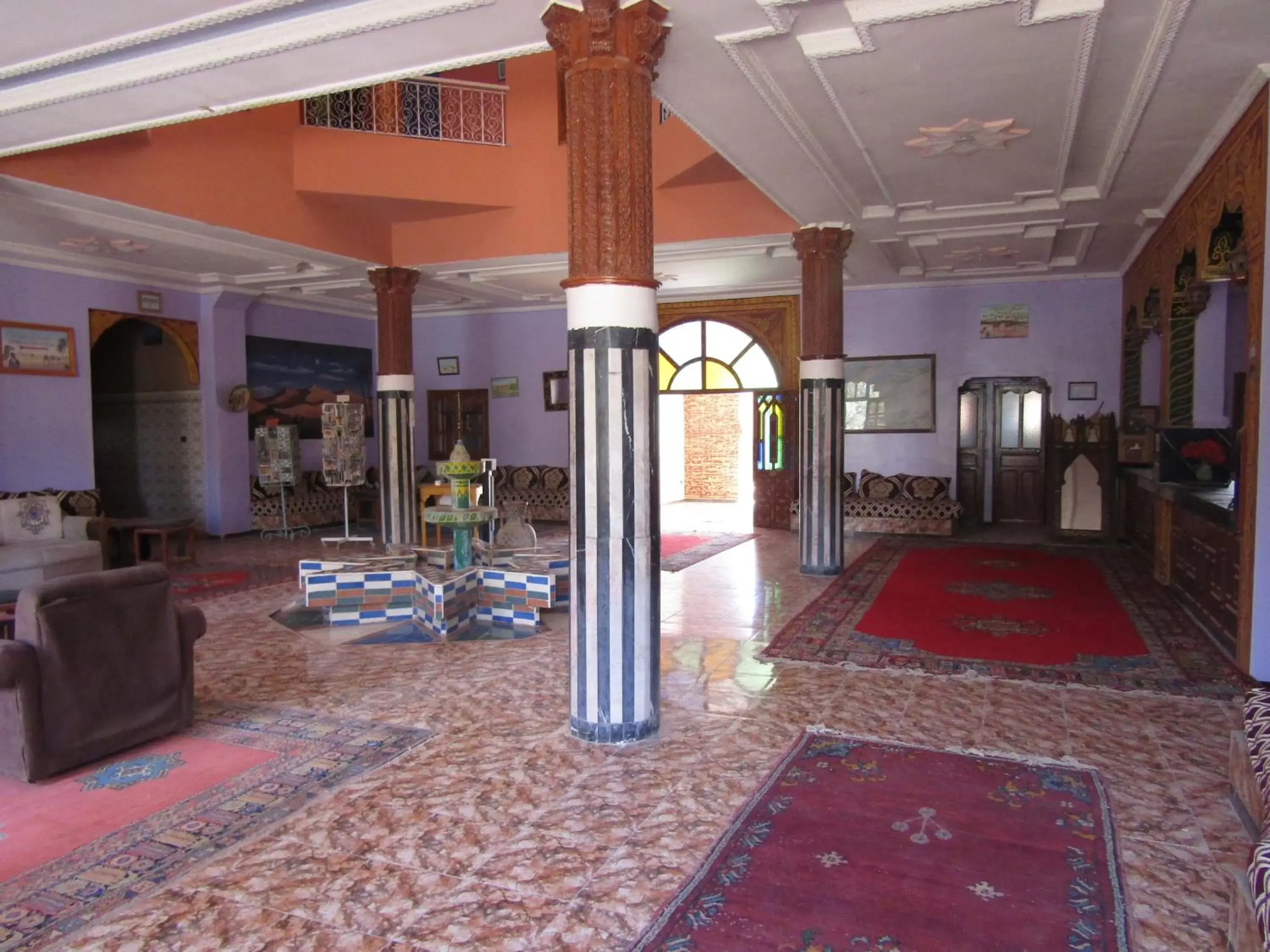 Lobby or reception in La Perle Du Drâa