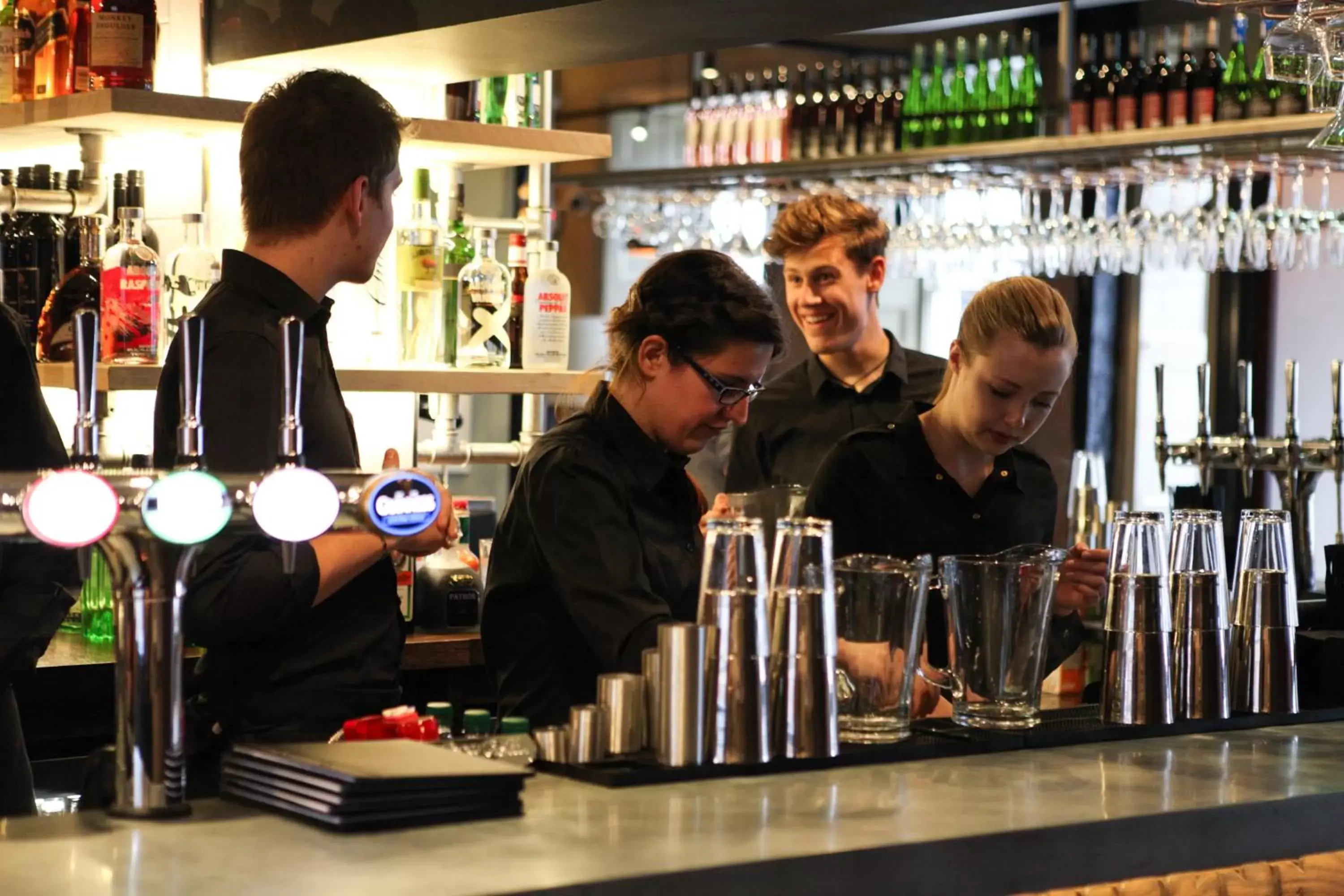 Staff in The White Hart