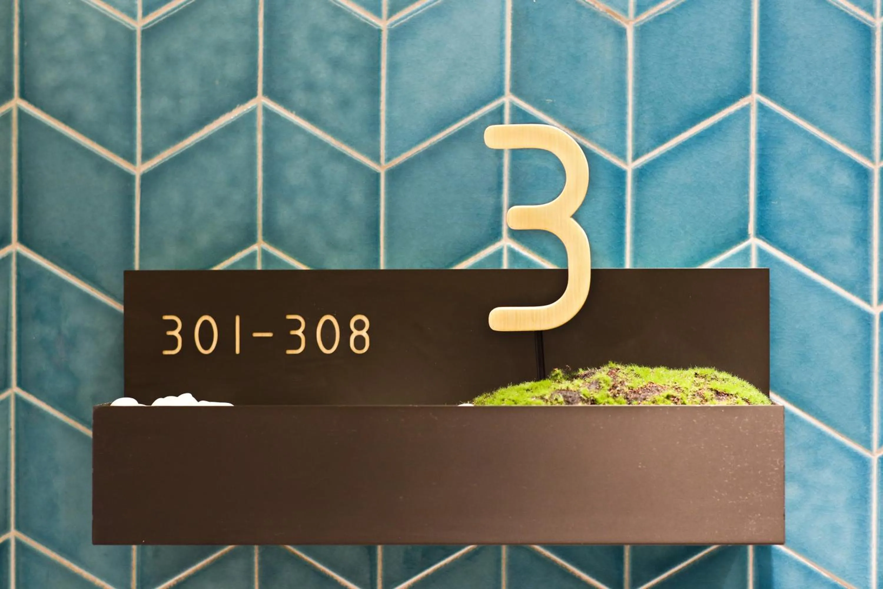 Decorative detail in Hotel Ease Access Tsuen Wan