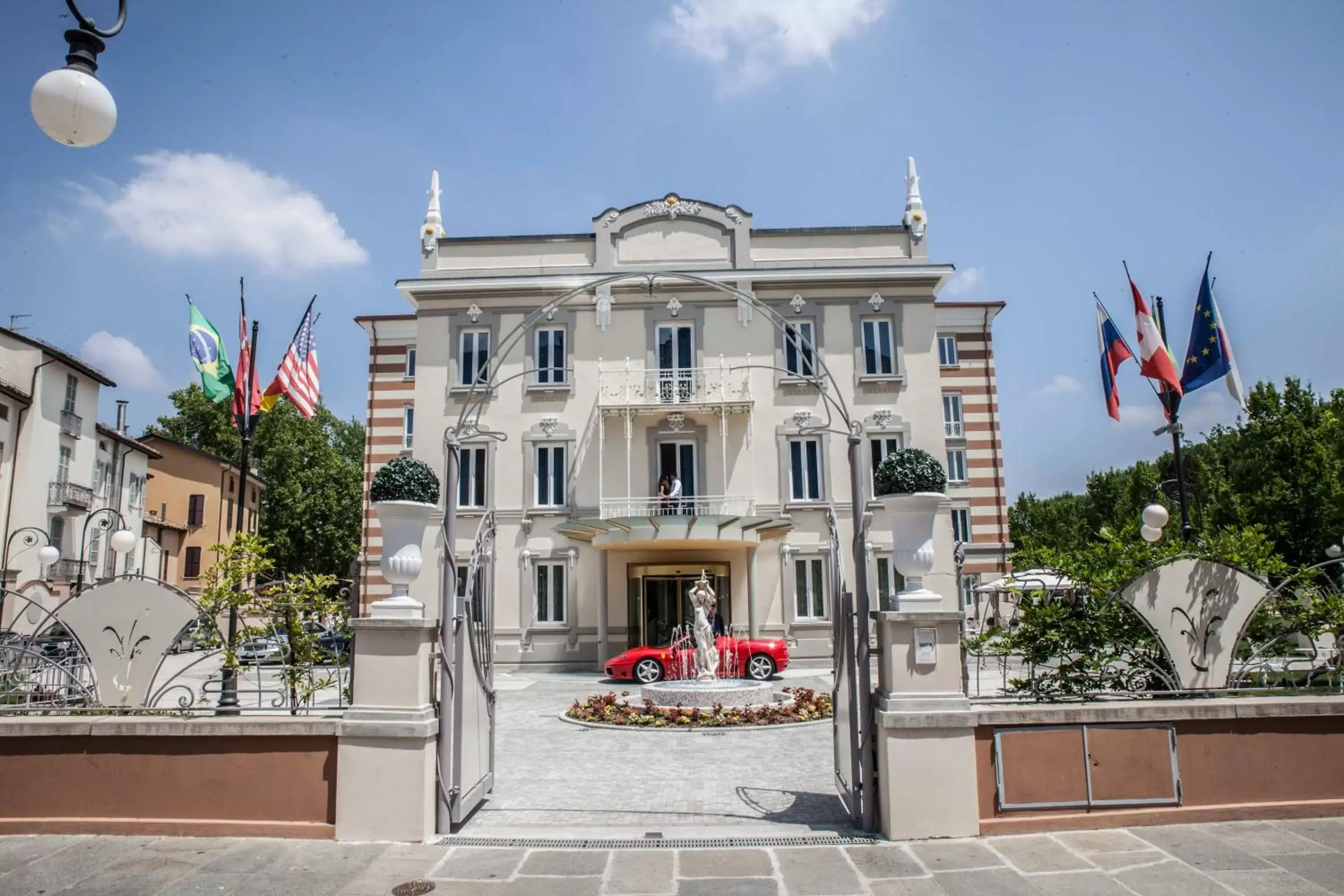 Facade/entrance, Property Building in Grand Hotel Salsomaggiore