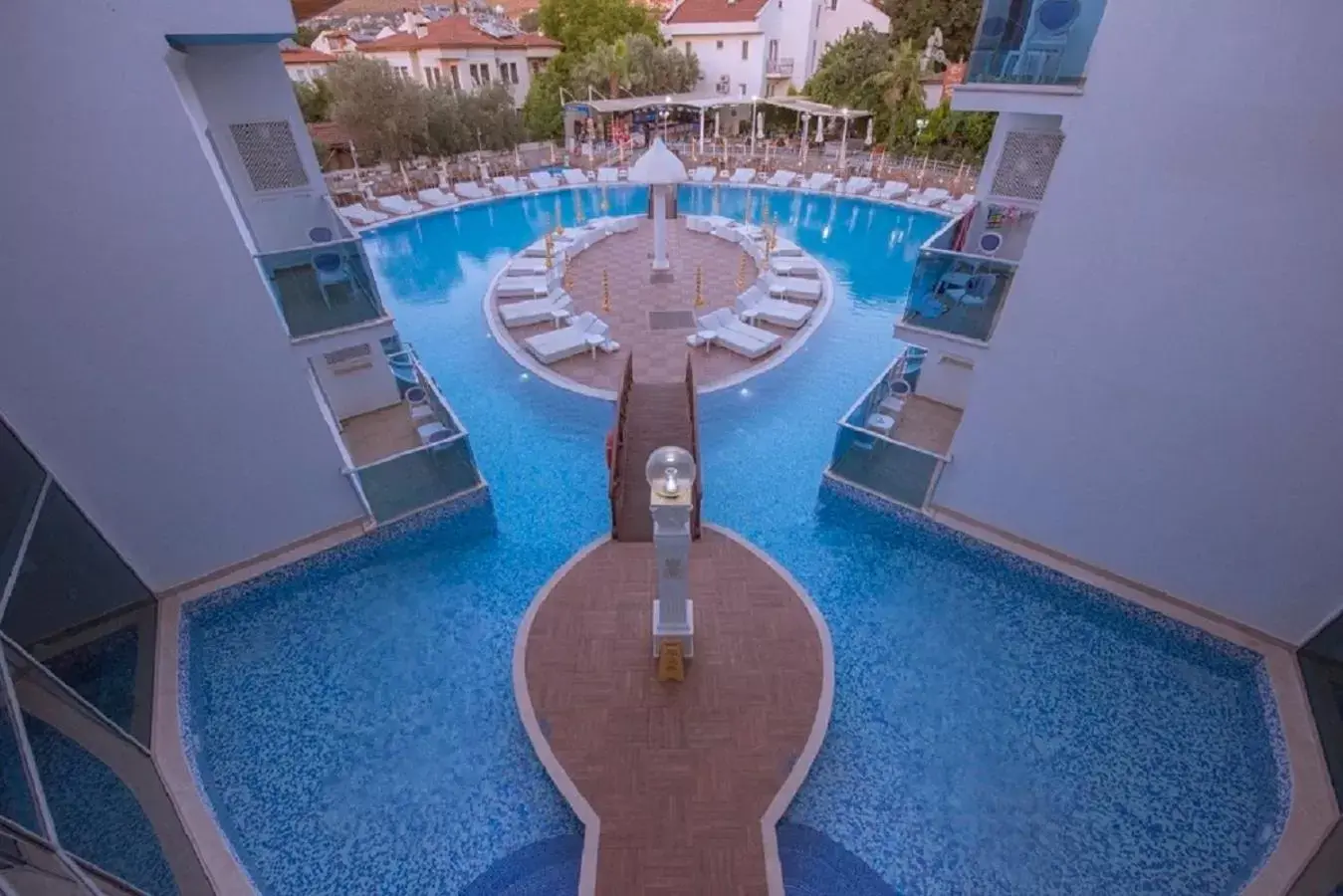 Swimming pool, Pool View in Ocean Blue High Class Hotel & SPA