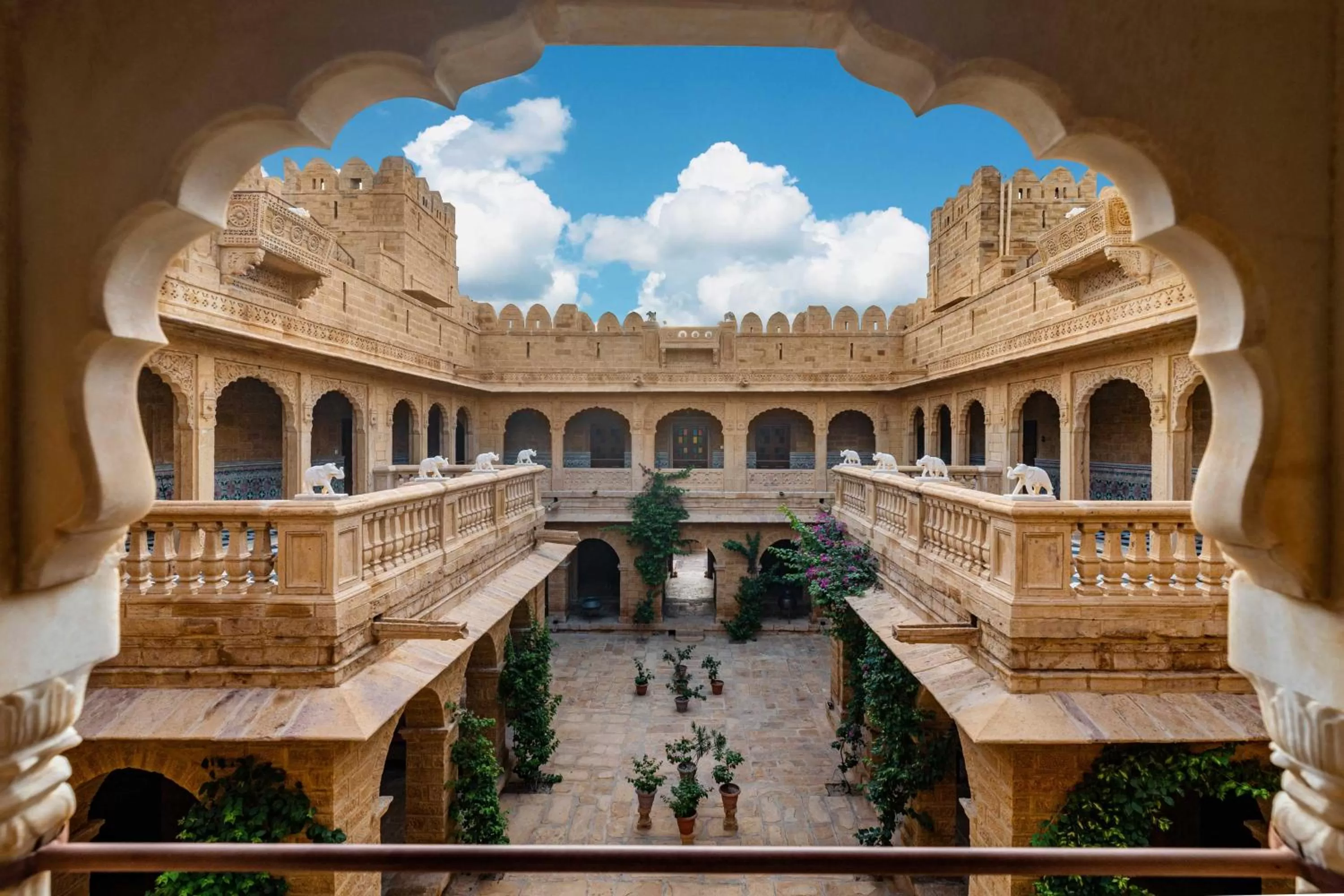 Property building in WelcomHeritage Mohangarh Fort