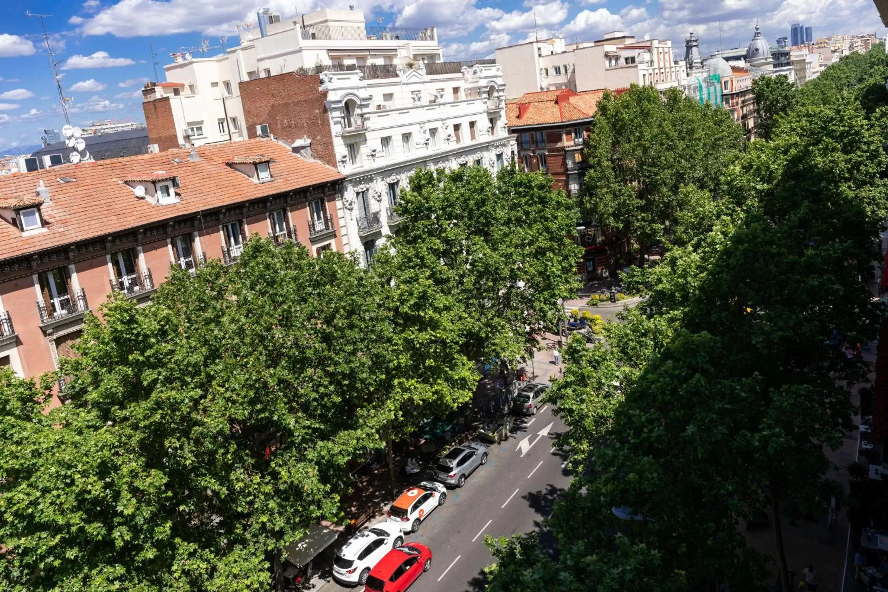 View (from property/room), Bird's-eye View in Wellington Hotel & Spa Madrid
