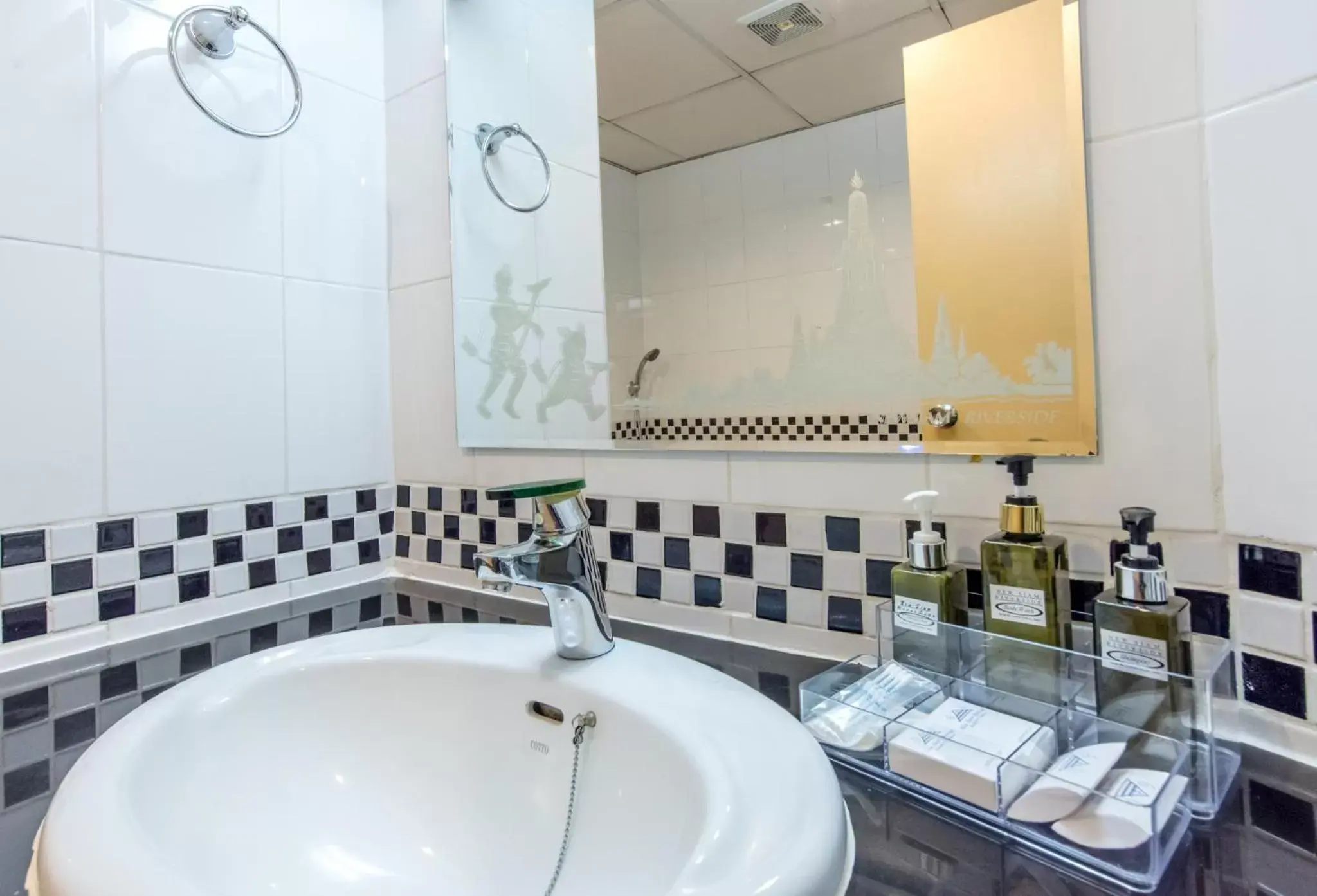 Bathroom in New Siam Riverside - SHA Certified