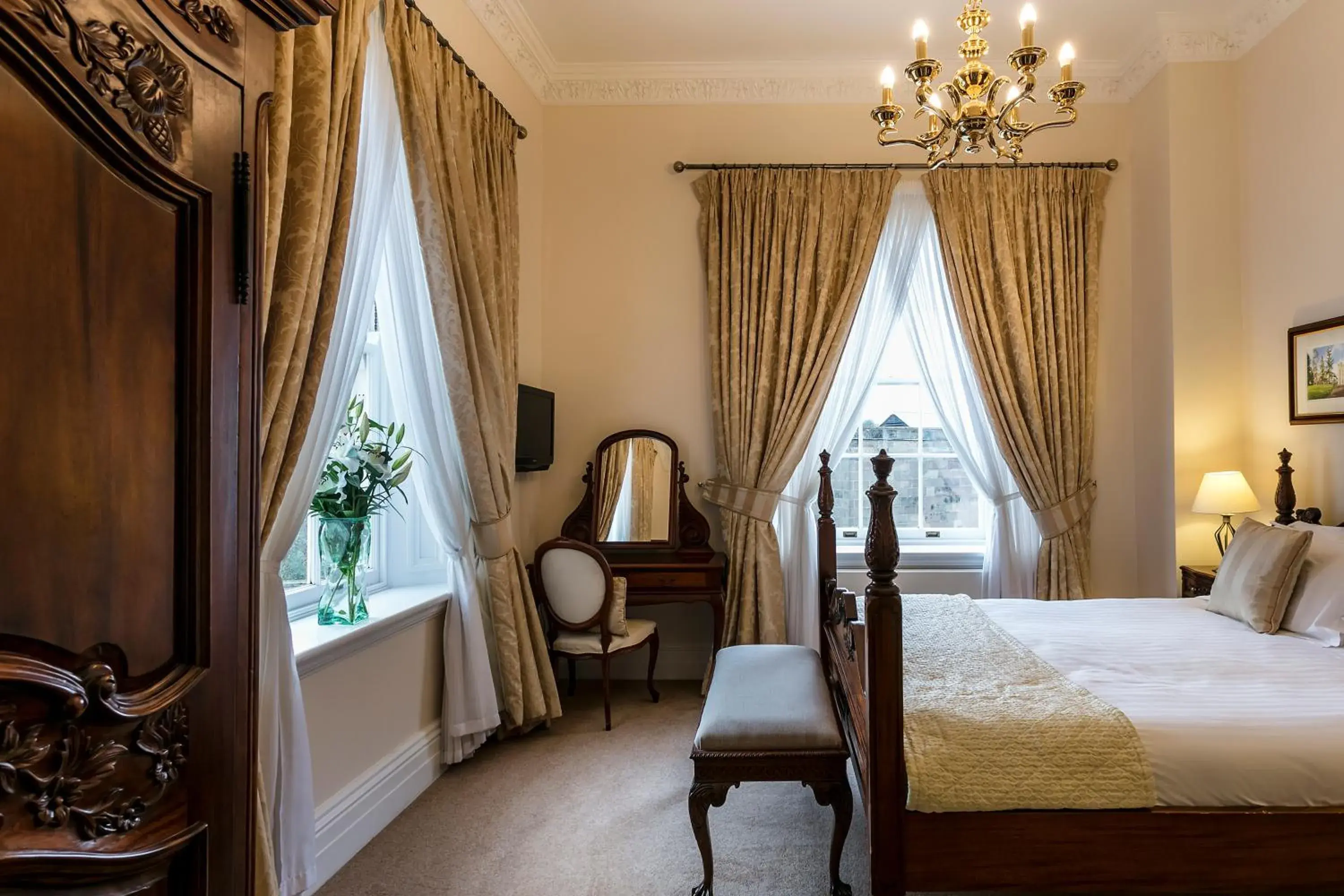 Bedroom, Bed in Doxford Hall Hotel And Spa