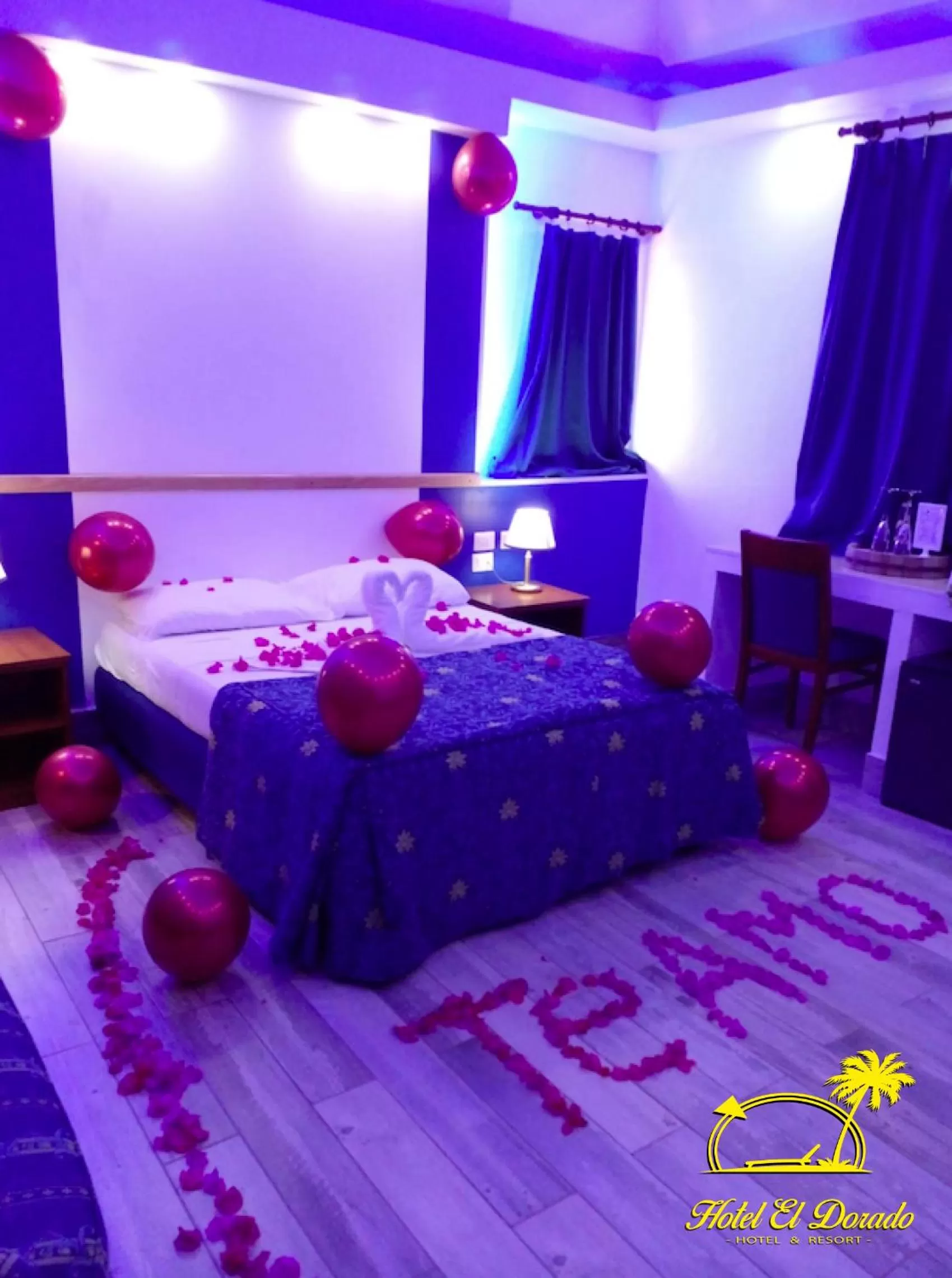 Bed in Hotel El Dorado