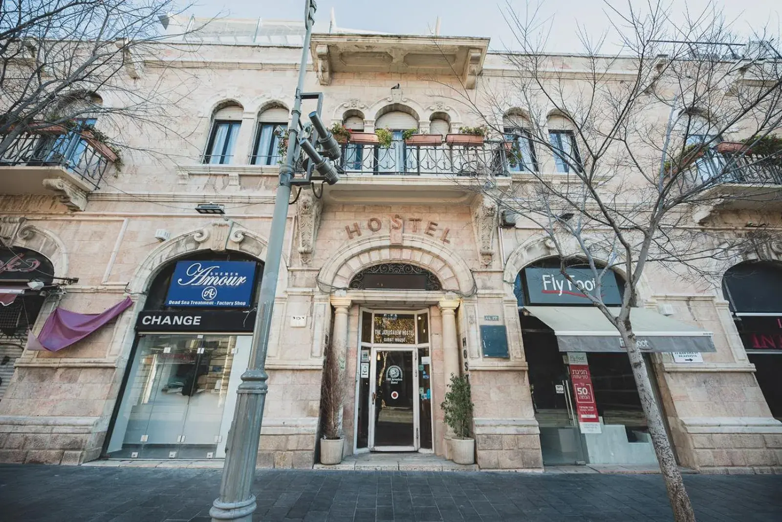 Property Building in Jerusalem Hostel