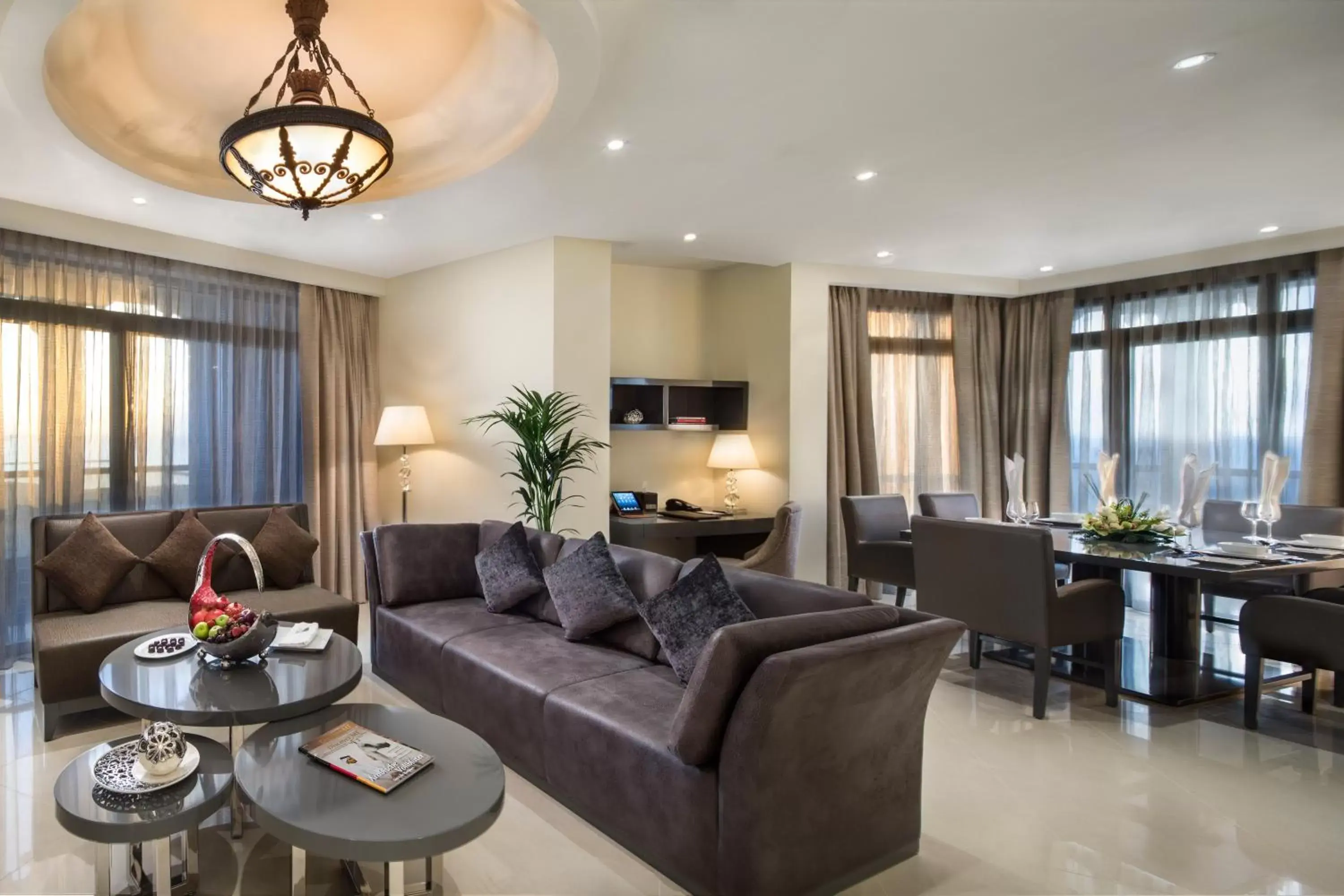 Living room, Seating Area in Bahi Ajman Palace Hotel