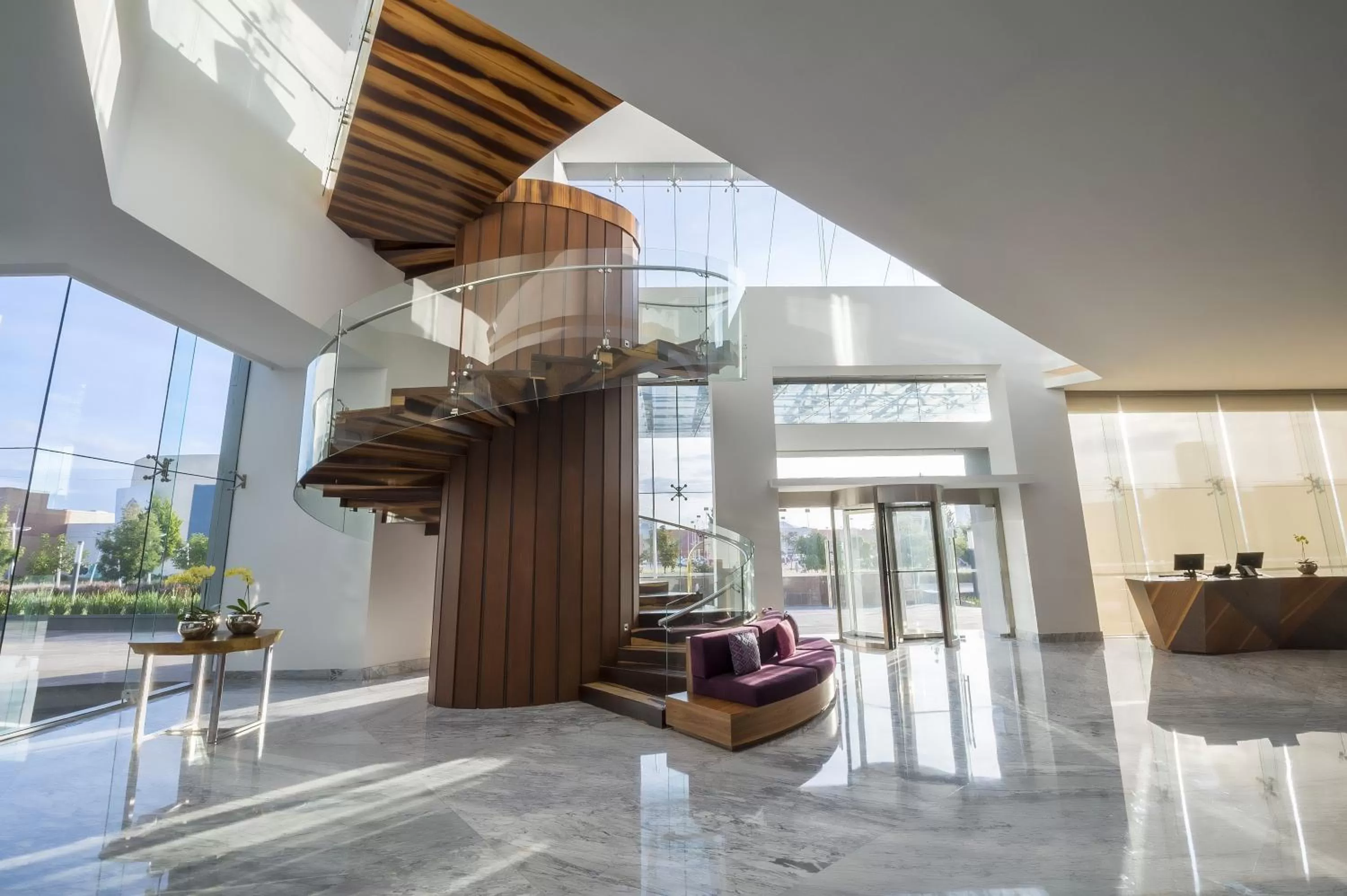 Lobby or reception in Grand Fiesta Americana Puebla Angelópolis