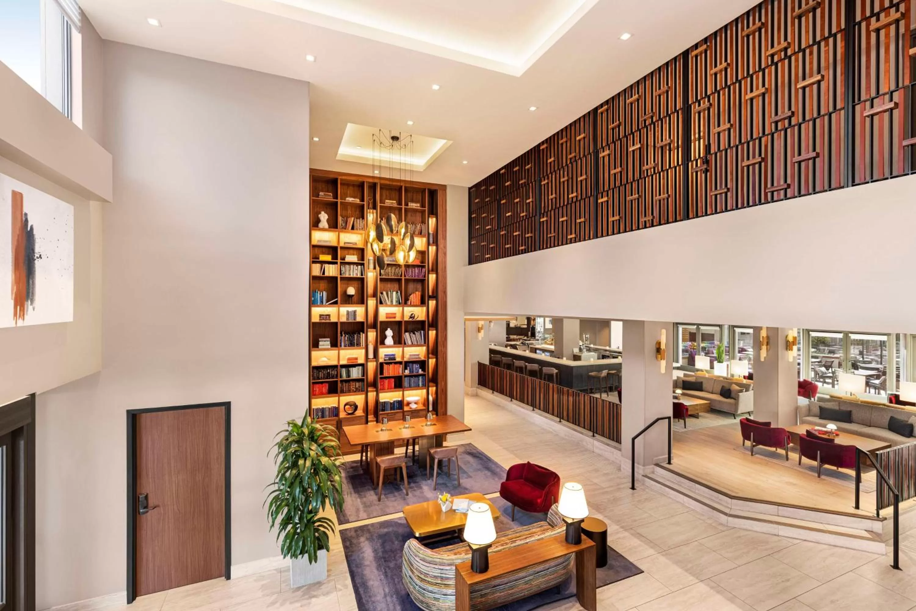 Lobby or reception in Hyatt Centric Santa Clara Silicon Valley