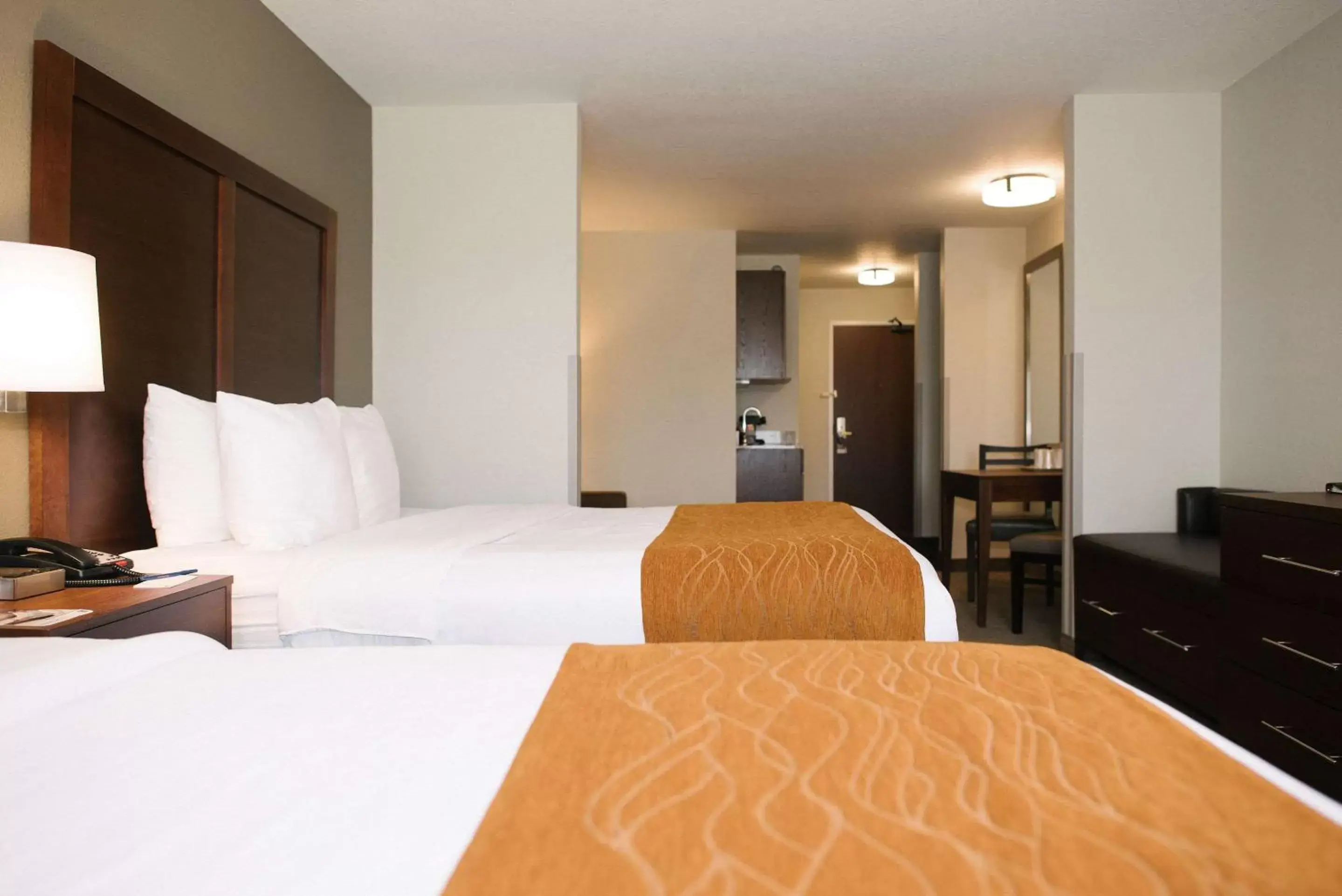 Photo of the whole room, Bed in Comfort Inn & Suites Near Custer State Park and Mt Rushmore