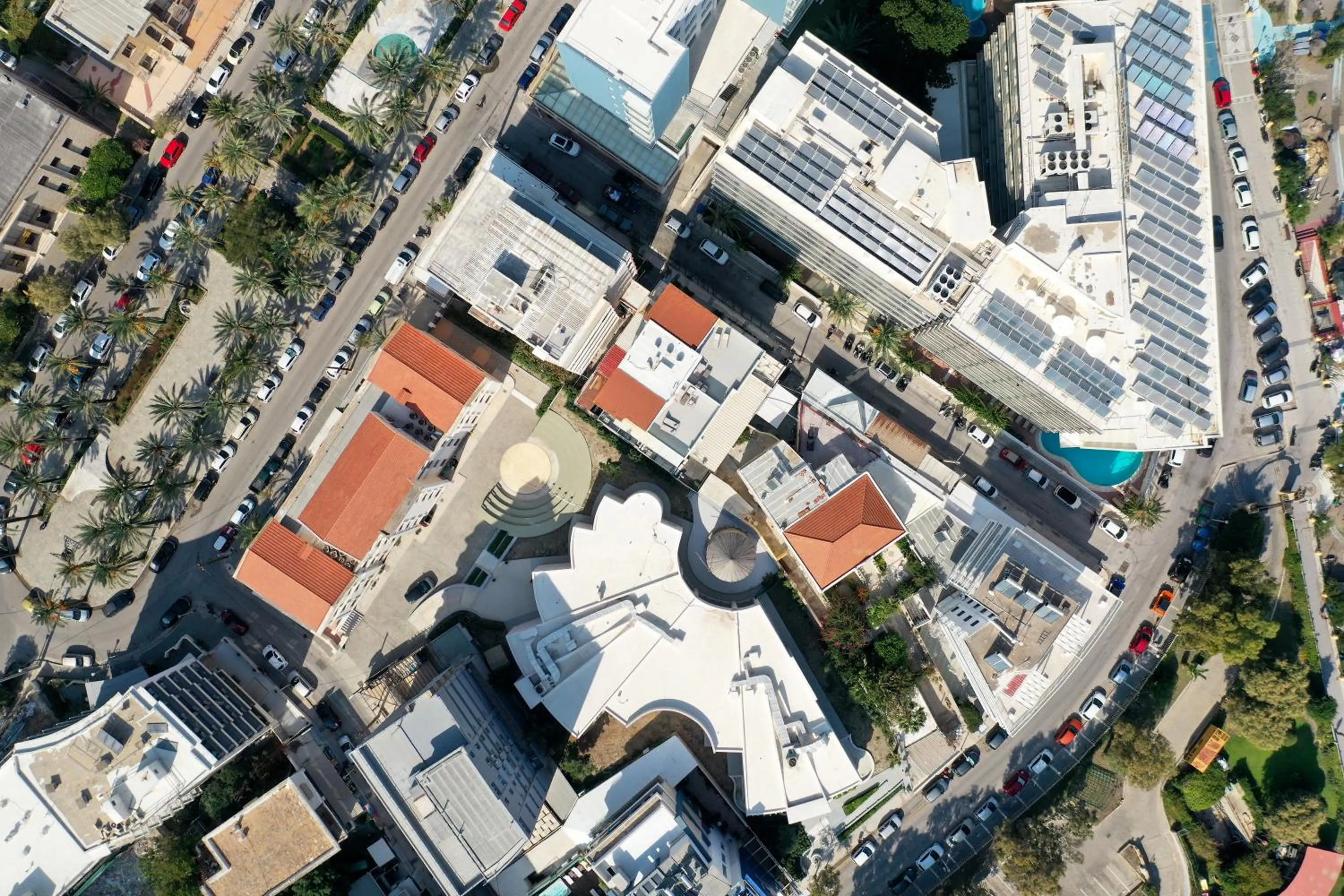 Bird's eye view in Elite Hotel