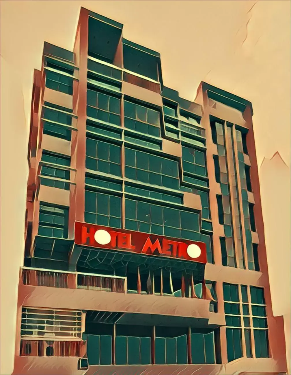 Property Building in Hotel Metro International