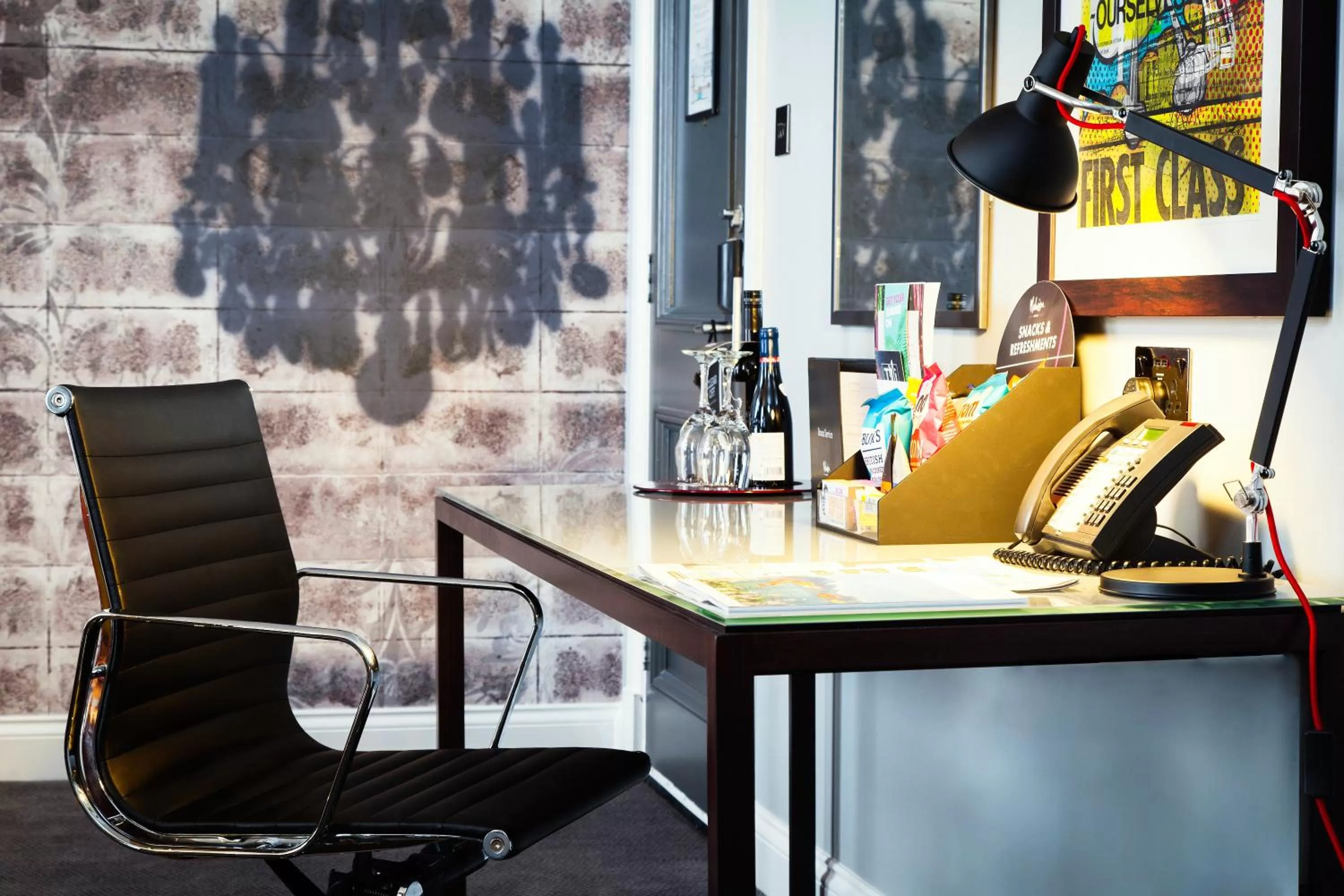 Bedroom in Malmaison Edinburgh