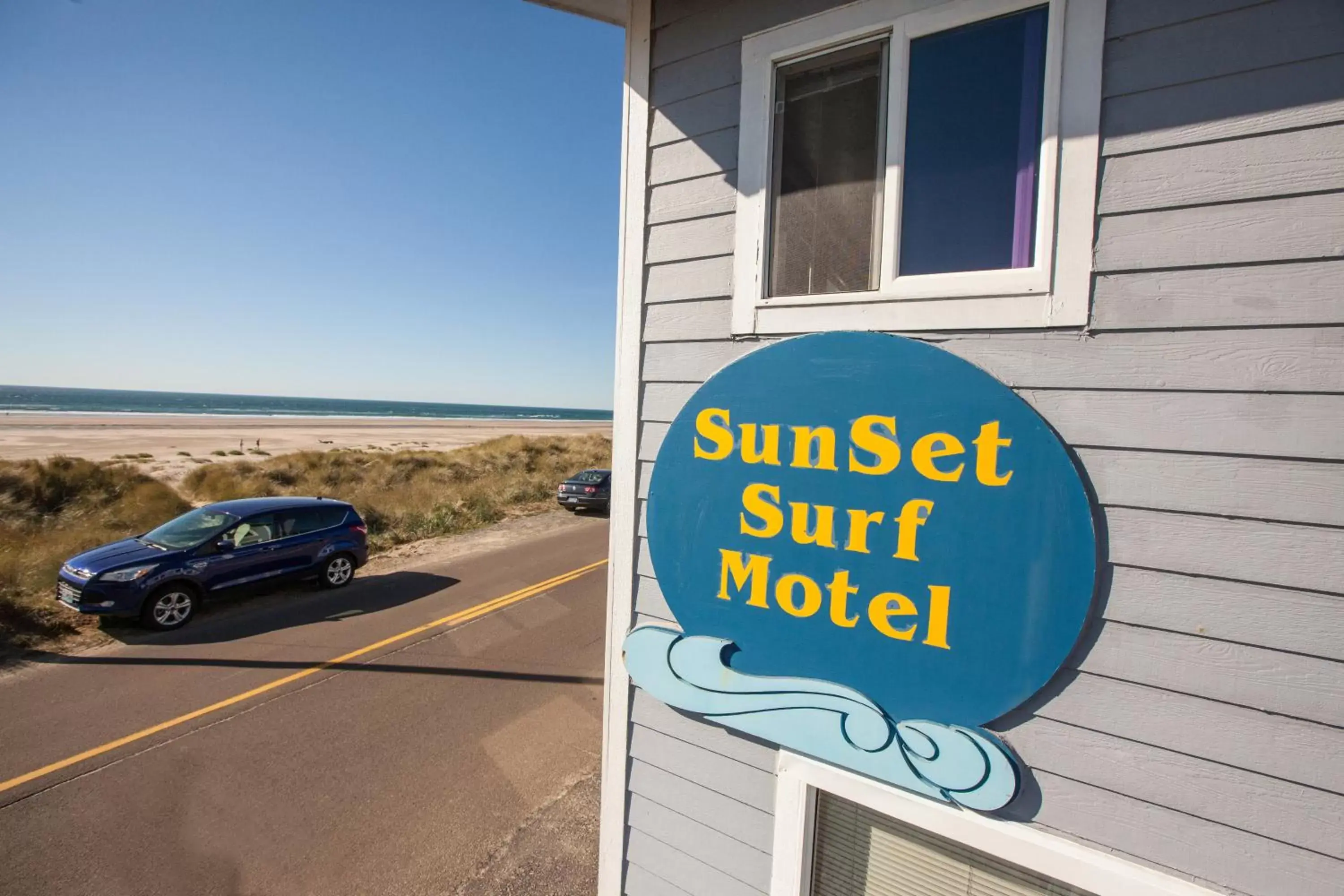 Beach in Sunset Surf Motel