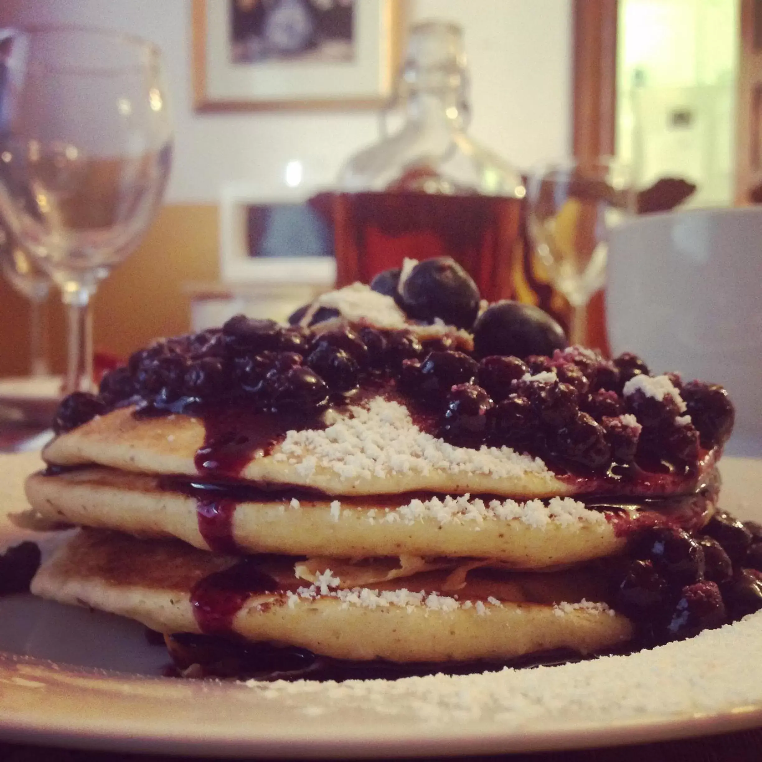 Food close-up in American Guest House, a Washington DC Bed and Breakfast Food close-up in American Guest House, a Washington DC Bed and Breakfast