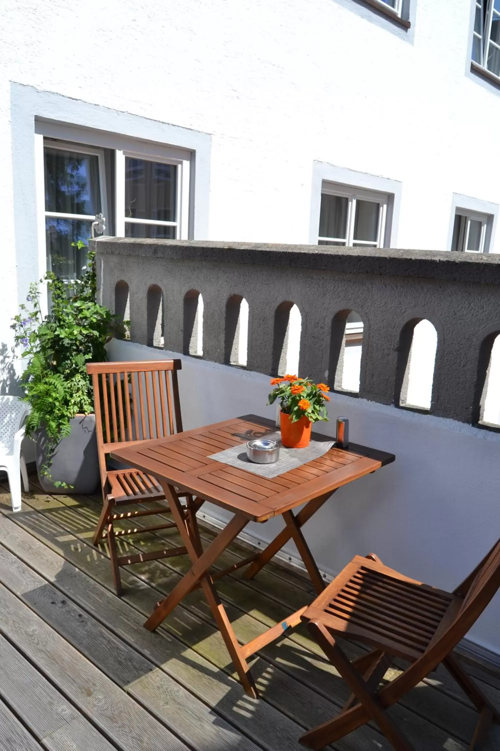 Balcony/Terrace in Gästehaus Stiftsstadt