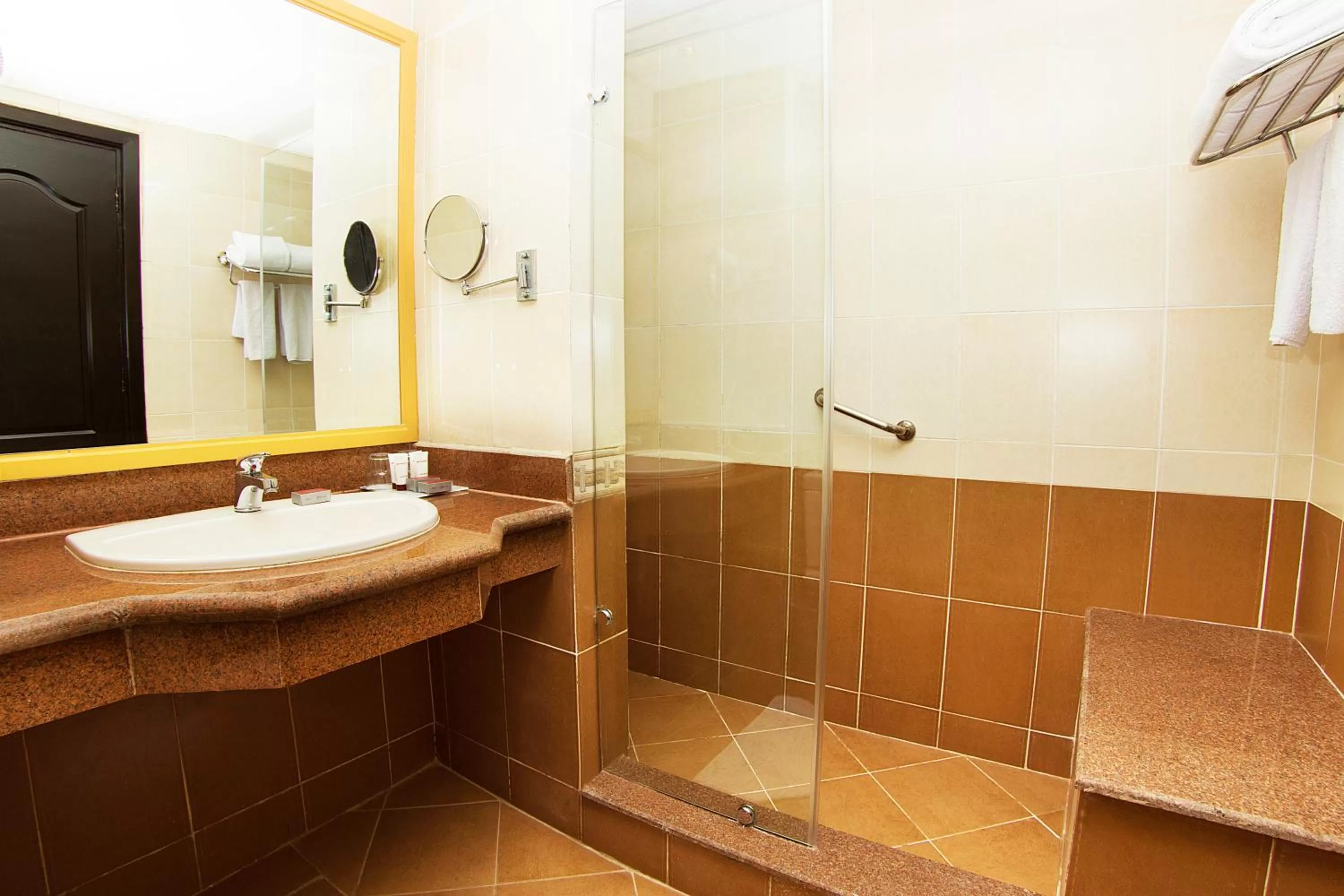 Shower, Bathroom in Pyramisa Beach Resort Sharm El Sheikh
